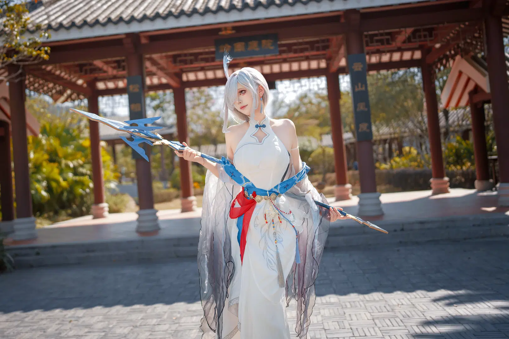 【申鹤cos】原神 心无杂念方可超然，红绳系住的不只是执念 - 李知善Oath - 第5张