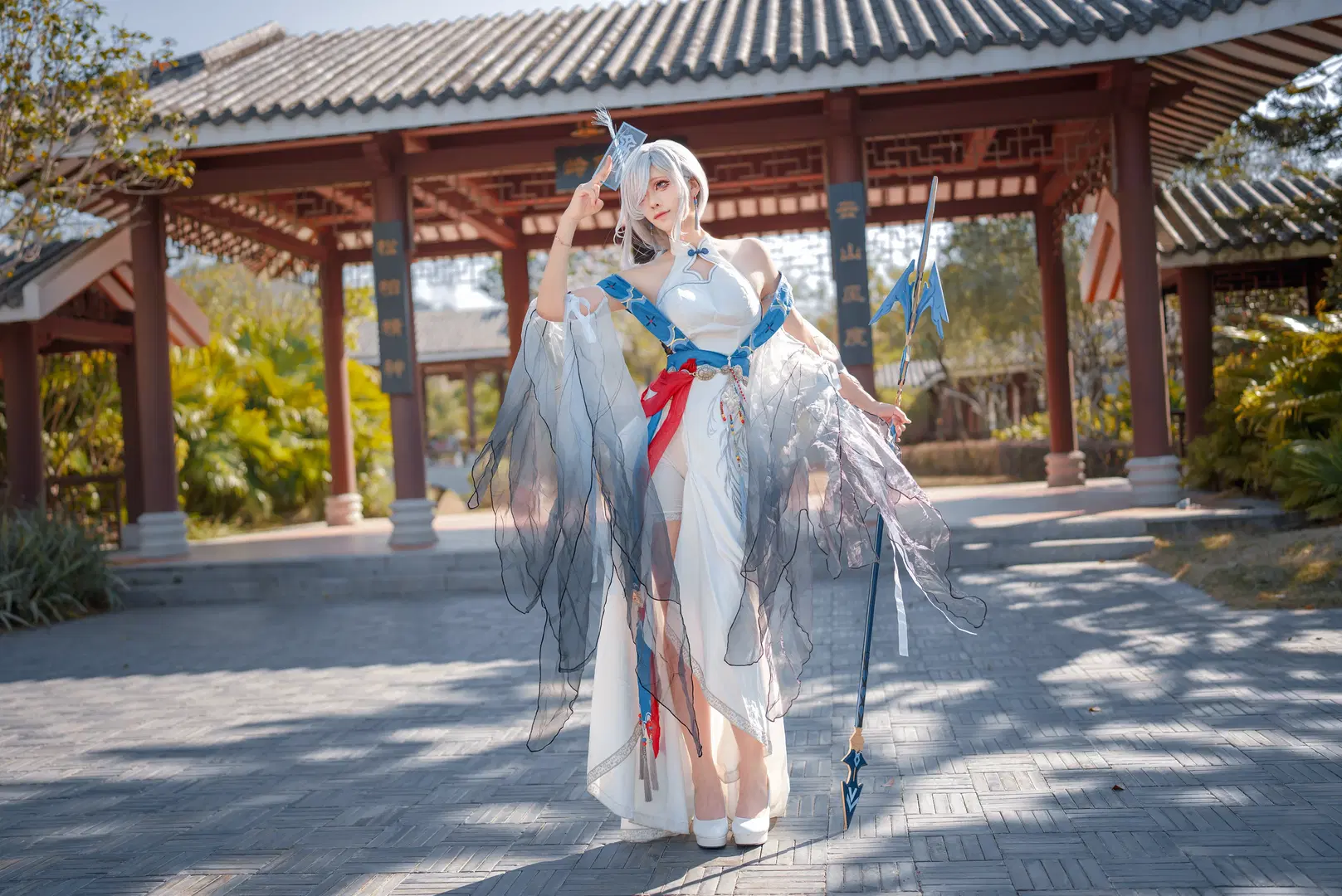 【申鹤cos】原神 心无杂念方可超然，红绳系住的不只是执念 - 李知善Oath - 第8张