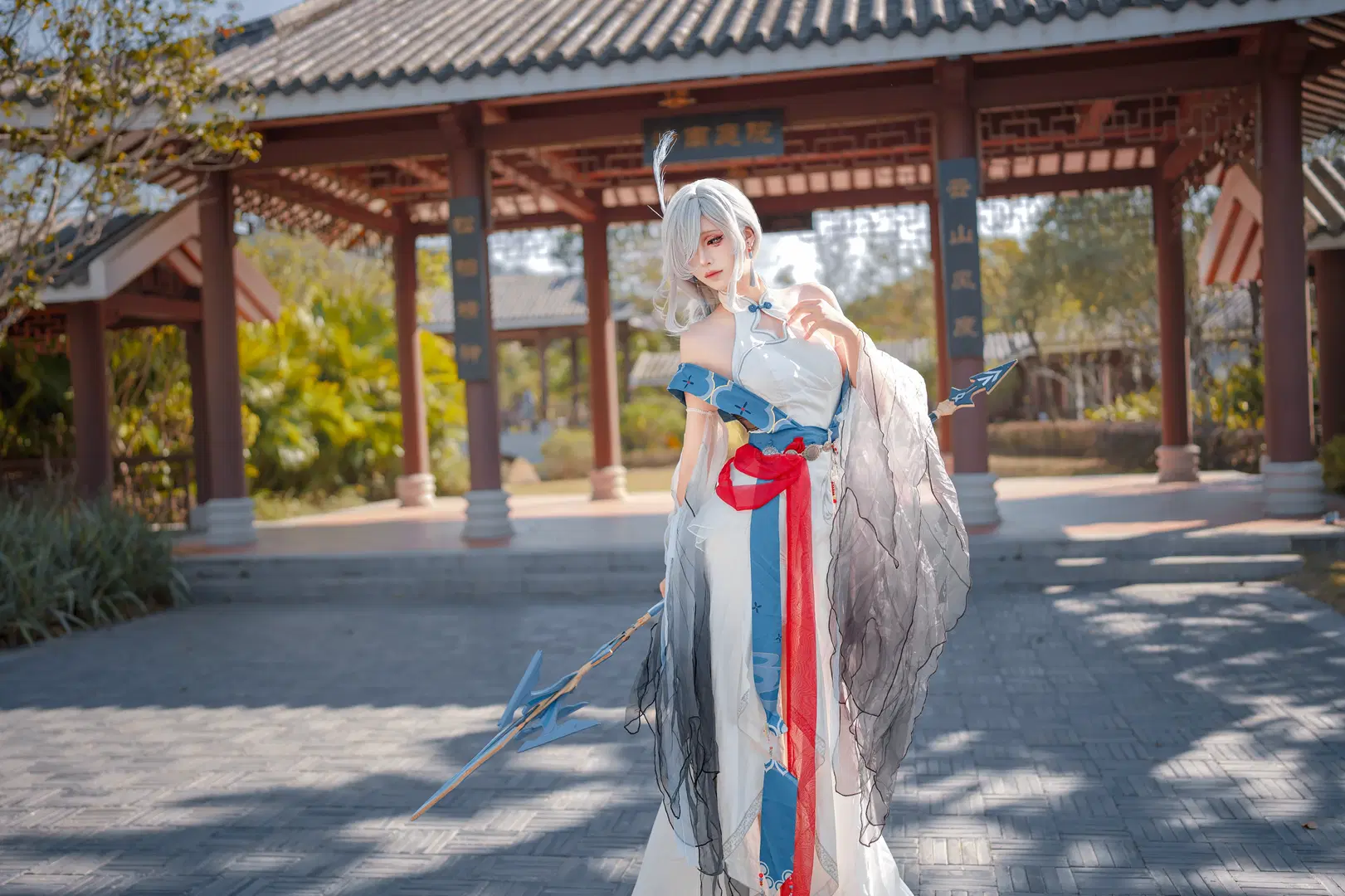【申鹤cos】原神 心无杂念方可超然，红绳系住的不只是执念 - 李知善Oath - 第9张
