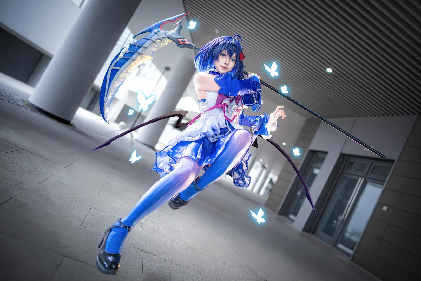 Honkai Impact 3rd, Anime cosplay, Swallowtail Phantasm, Seele Vollerei cosplay, Stockings cosplay