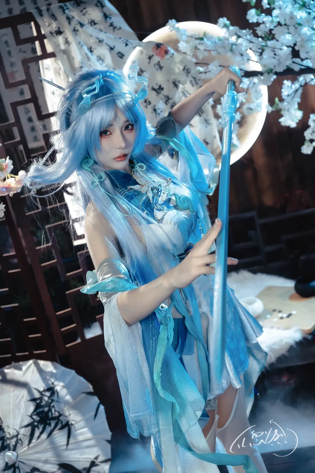 [Qingxiao cosplay] Wuthering Waves Cold-faced Shizun: Ancient Style Photography by TL忽必烈 - Image 2