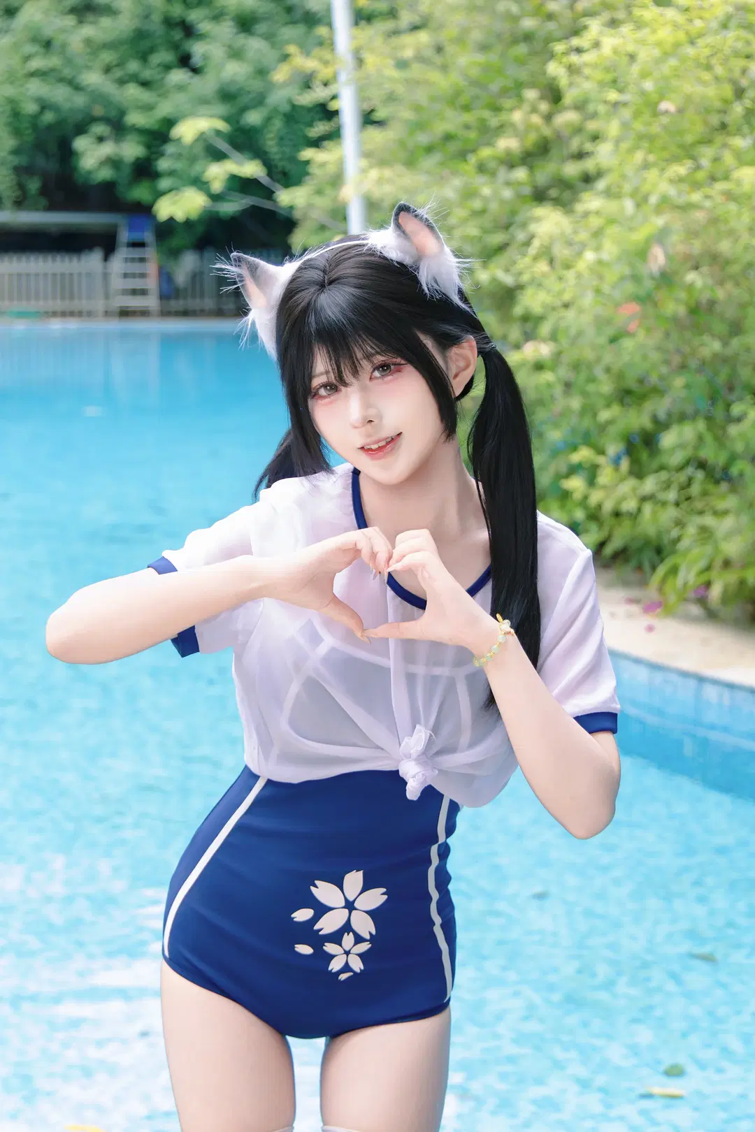【胡桃cos】永劫无间夏日泳池穿搭 - 音饭饭 - 第4张