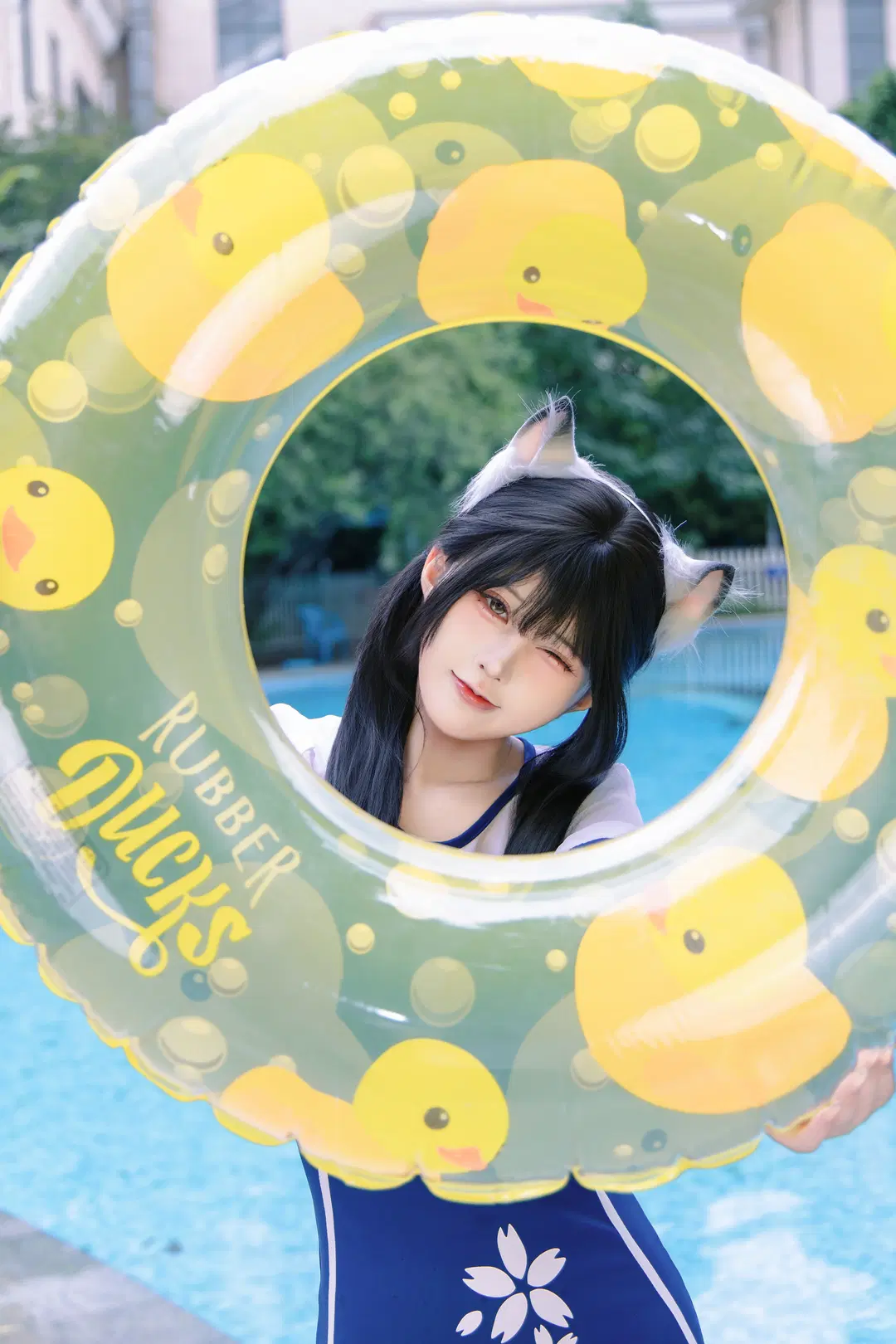 【胡桃cos】永劫无间夏日泳池穿搭 - 音饭饭 - 第6张