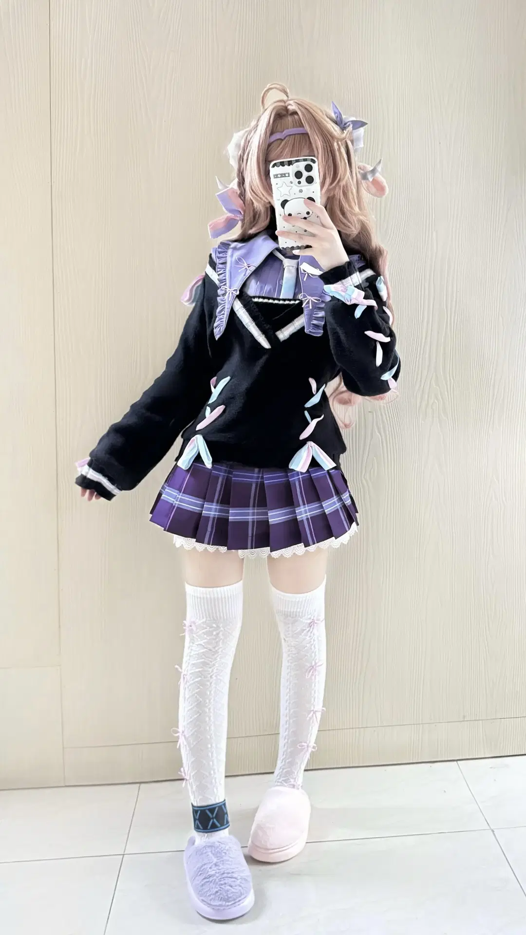 【艾雅法拉cos】明日方舟小羊的人形制衣JK制服穿搭 - 鸟orz - 第5張