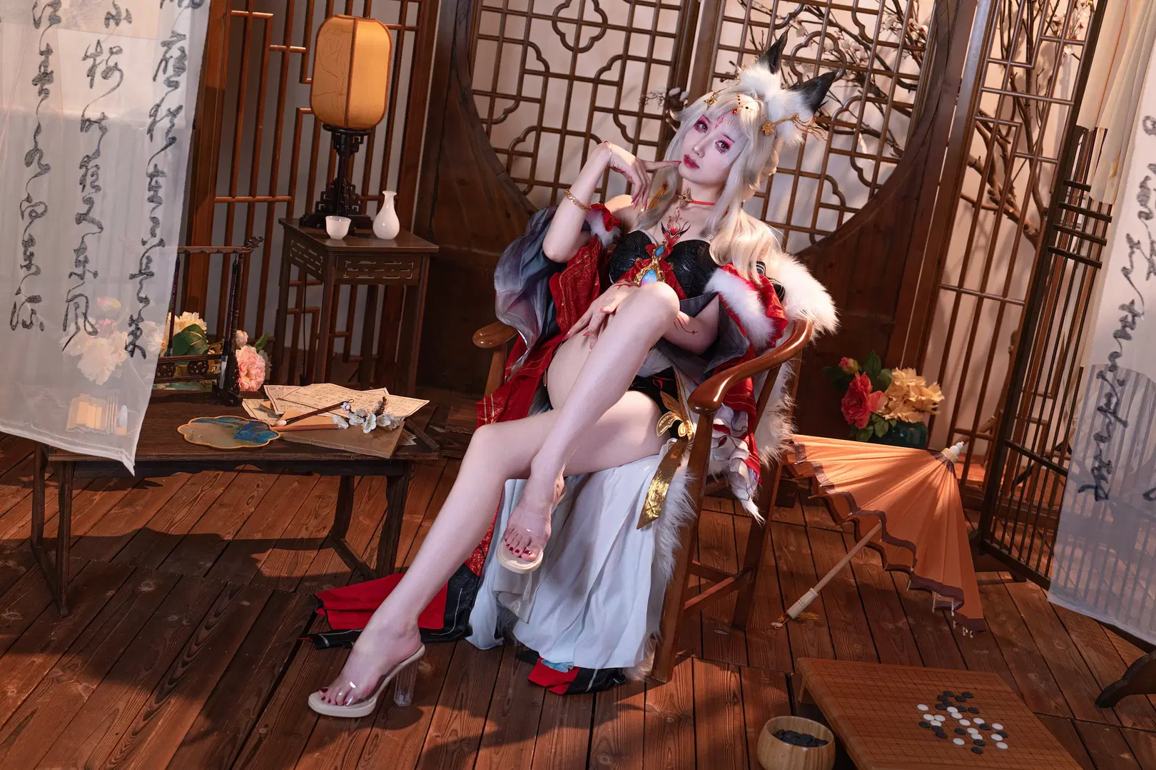 [Hsin cosplay] Wuthering Waves Hsin: Ancient Style Indoor Photoshoot by 貓羽www - Image 4
