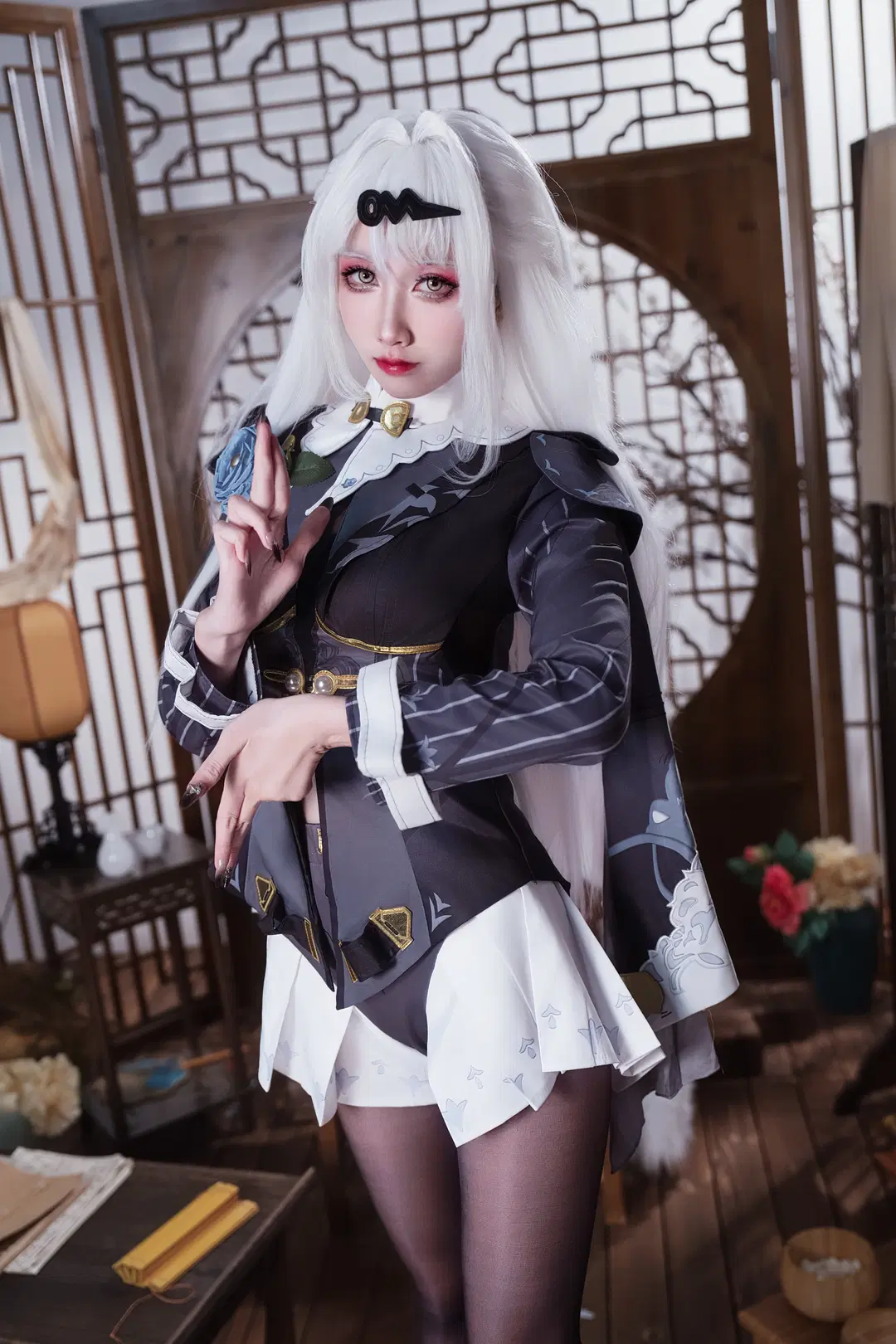 【仪玄cos】绝区零的墨色特工正片分享 - 貓羽www - 第4张