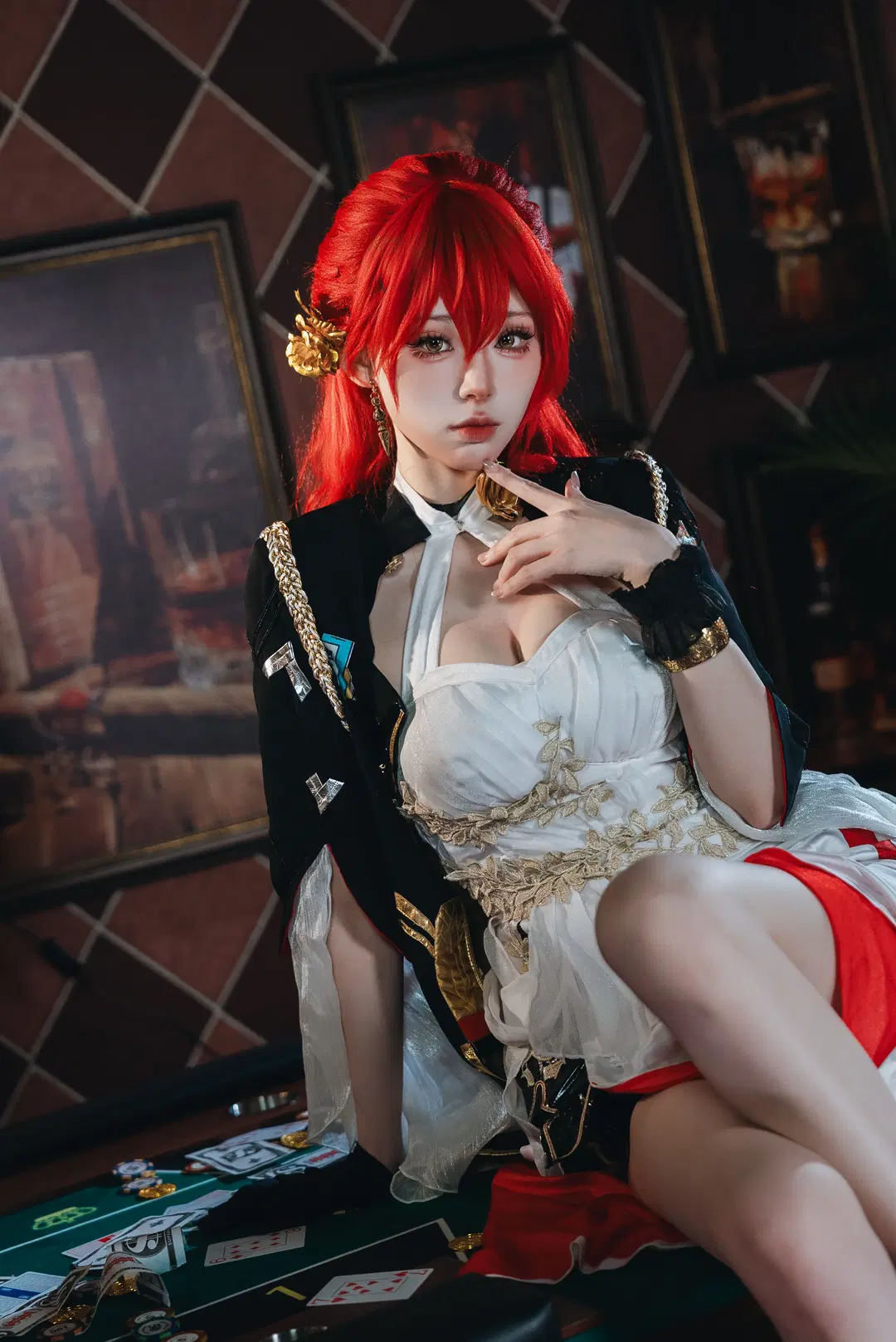 【姬子cos】暂别星辰航线，落座深夜酒馆 - 粥粥🥕📷 - 第4张