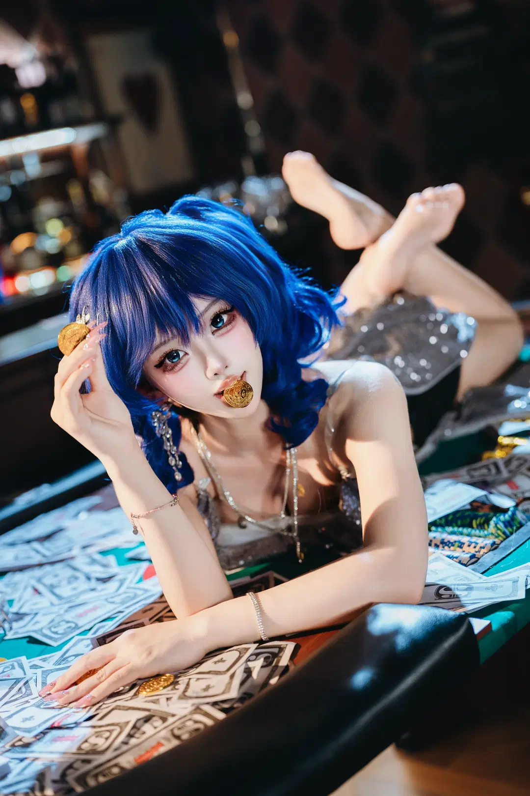 [St. Louis cosplay] Casino Dinner: Azur Lane's Gilded Evening Gown by 粥粥🥕📷 - Image 2