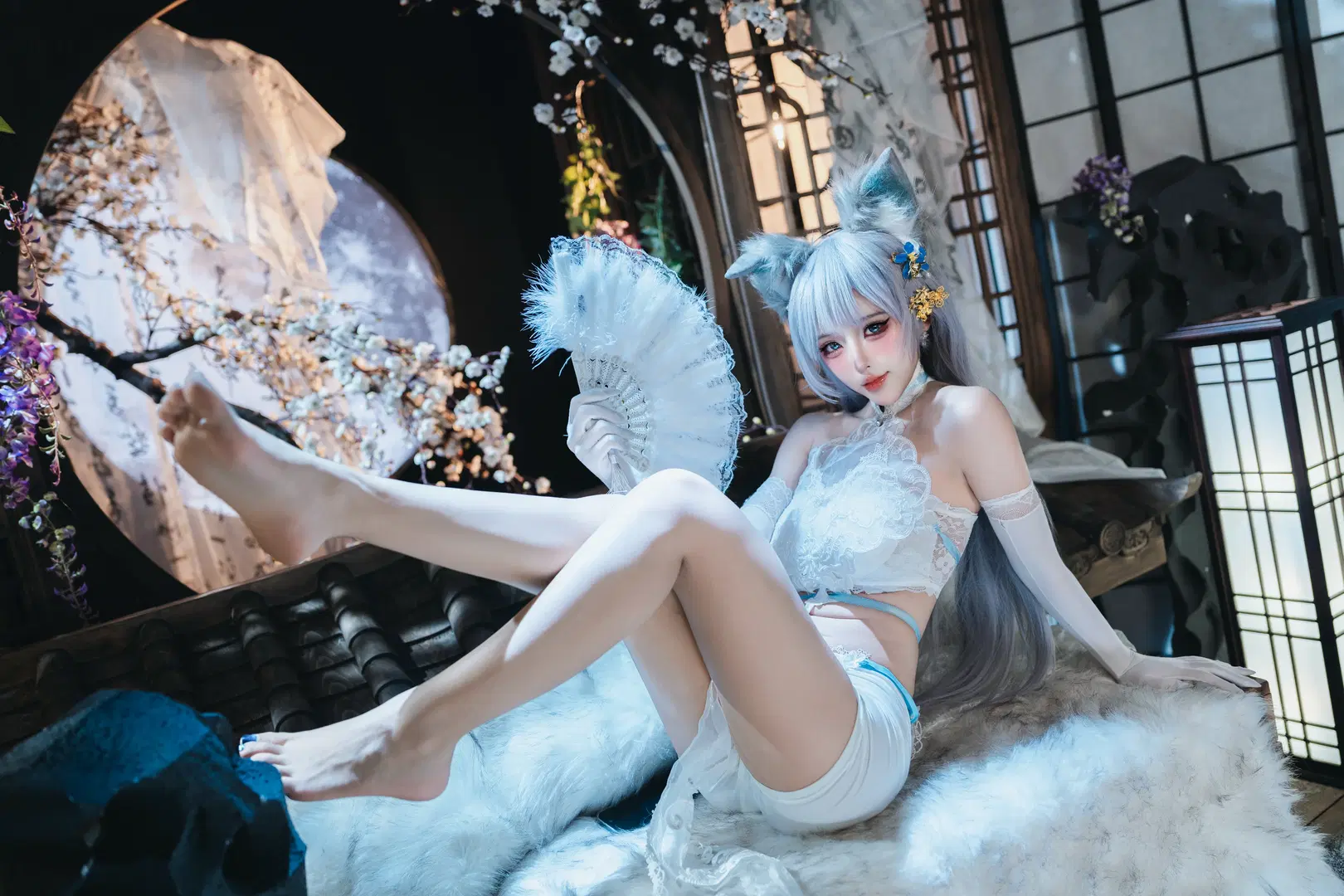 古风摄影, 碧蓝航线, 二次元cosplay, 狐耳cos, 信浓cos