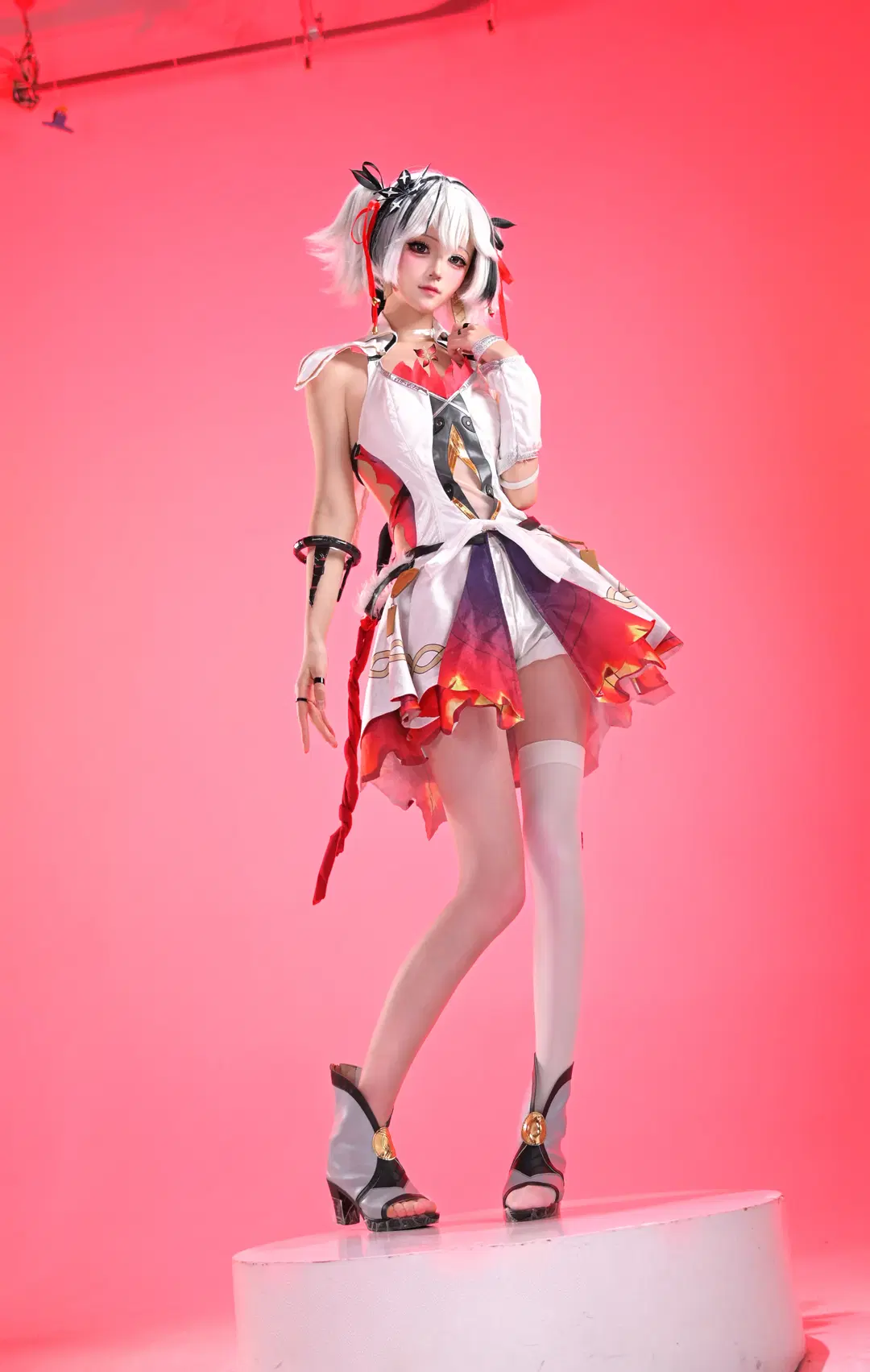 [Camellya cosplay] The Details of This Wuthering Waves Combat Suit Are Incredibly Photogenic by 小时汤泡饭 - Image 10