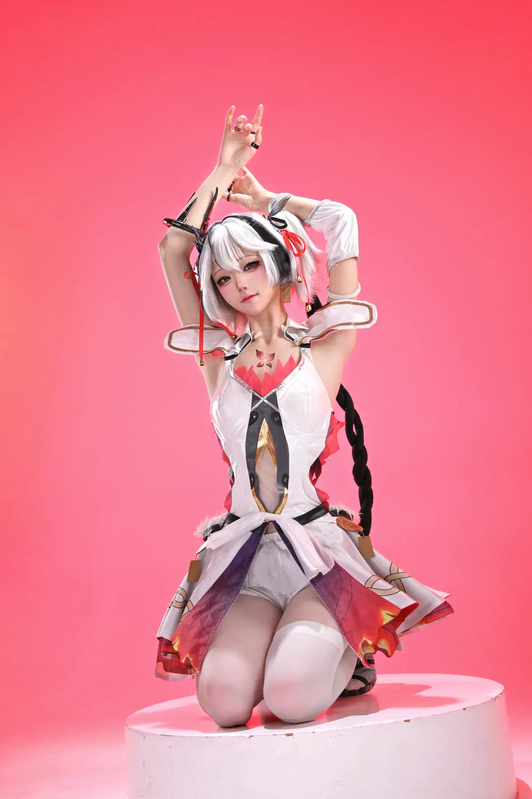[Camellya cosplay] The Details of This Wuthering Waves Combat Suit Are Incredibly Photogenic by 小时汤泡饭 - Image 2