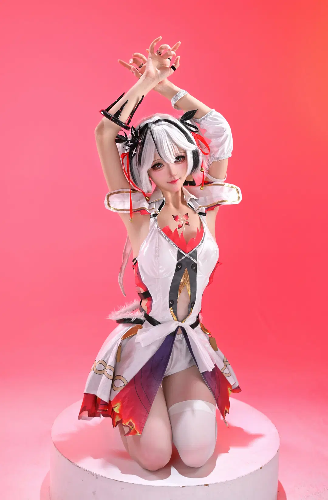 [Camellya cosplay] The Details of This Wuthering Waves Combat Suit Are Incredibly Photogenic by 小时汤泡饭 - Image 7