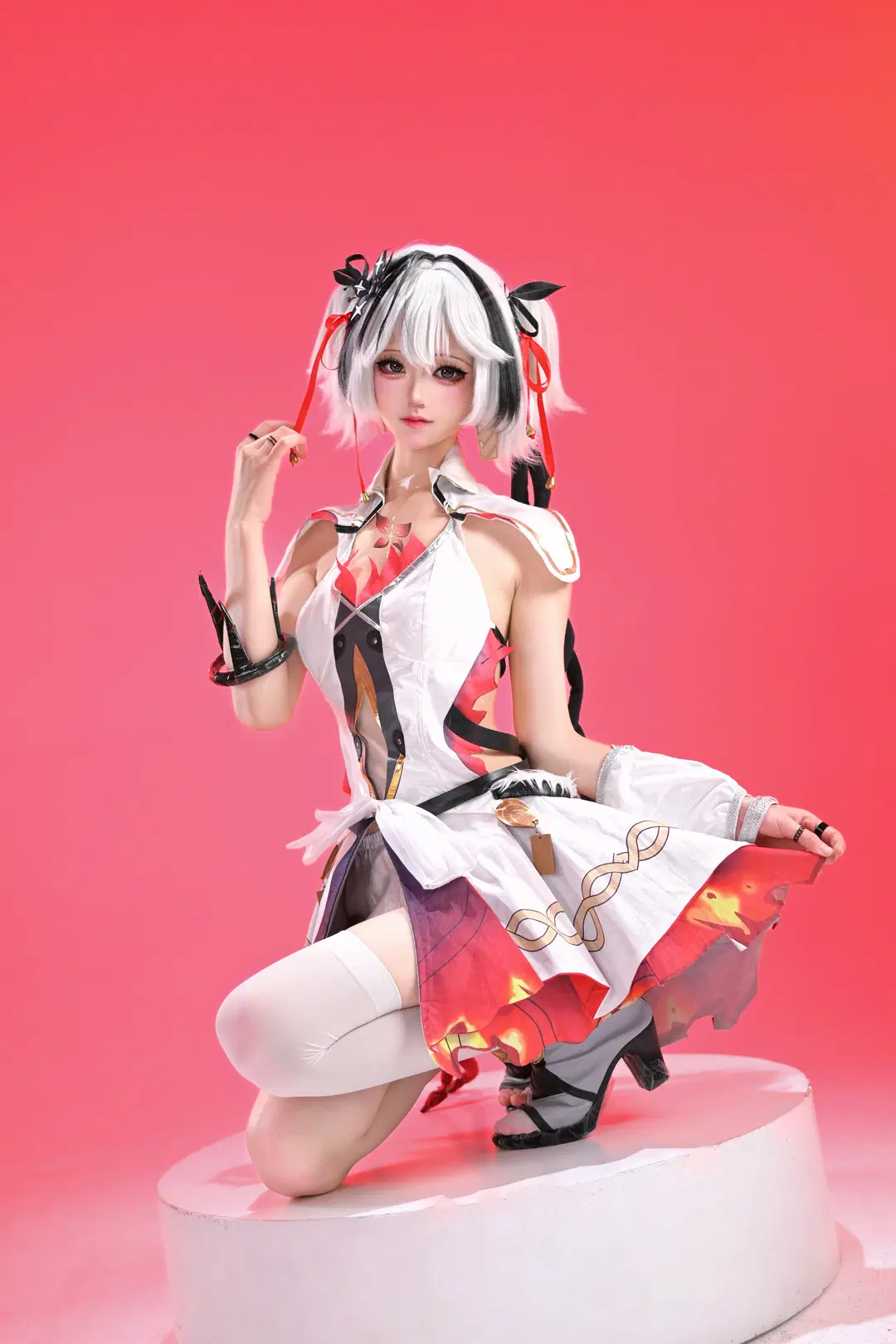 [Camellya cosplay] The Details of This Wuthering Waves Combat Suit Are Incredibly Photogenic by 小时汤泡饭 - Image 9