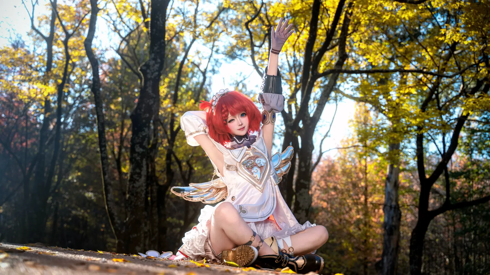 [Tribbie cosplay] Honkai: Star Rail: Autumn Forest Shoot Sharing by 小时汤泡饭 - Image 2