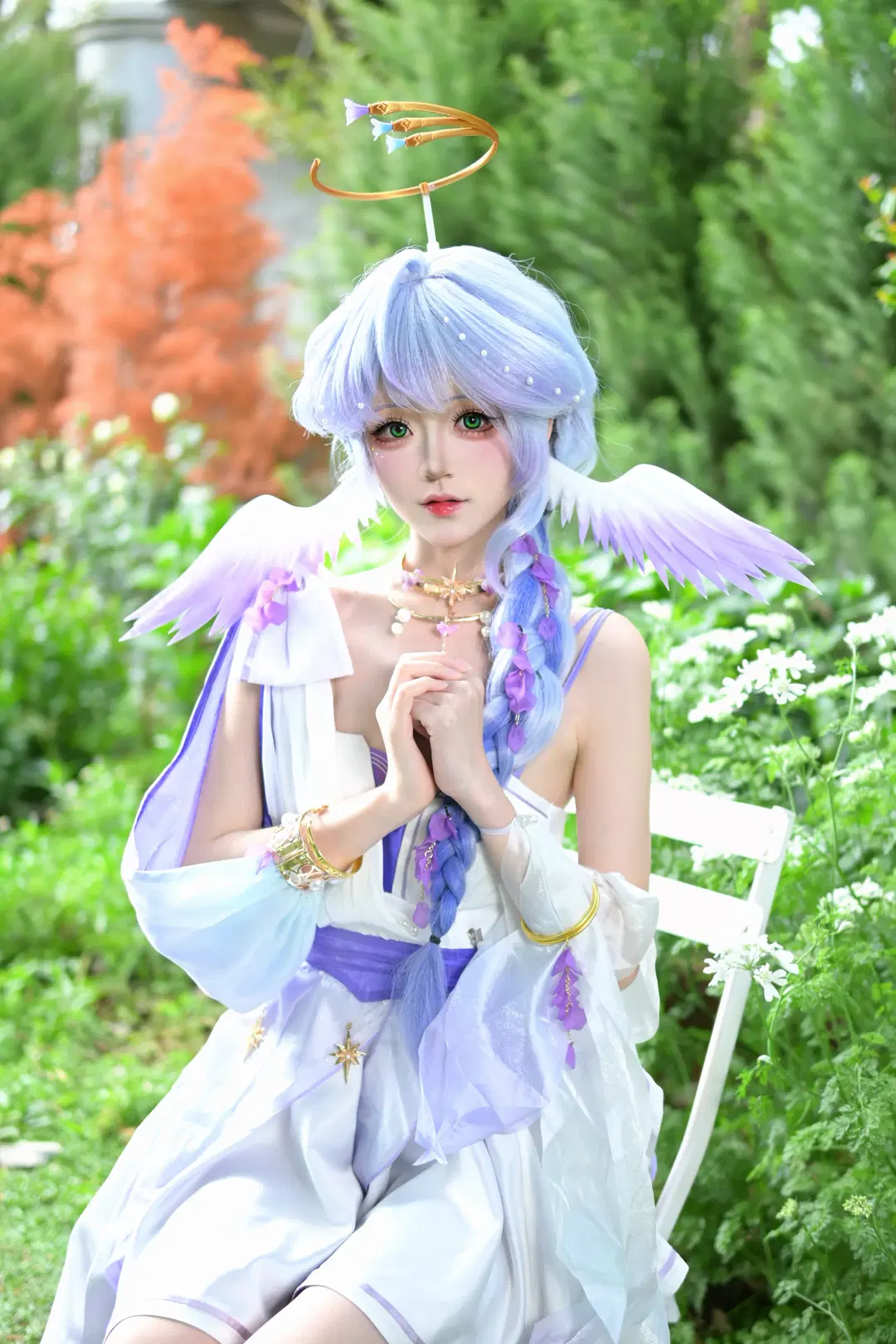 【知更鸟cos】崩坏星穹铁道户外花园外景记录 - 小时汤泡饭 - 第4张