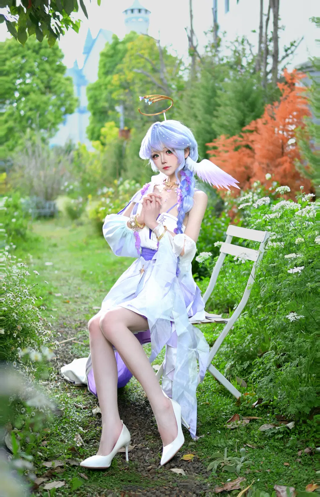 【知更鸟cos】崩坏星穹铁道户外花园外景记录 - 小时汤泡饭 - 第5张