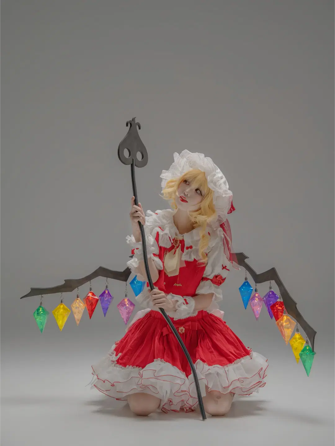 东方project, 棚拍, 二次元cosplay, 芙兰朵露cos, 车万
