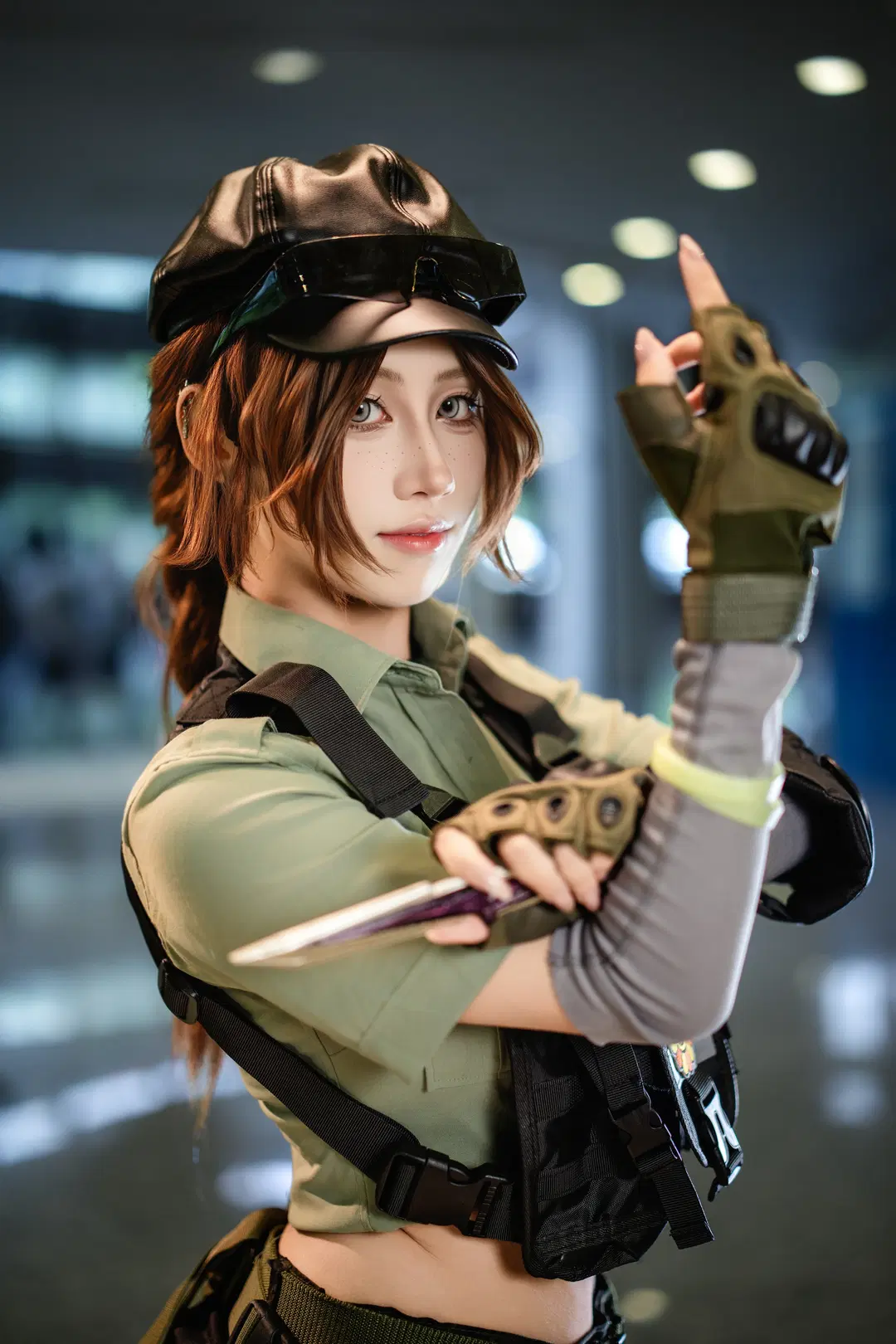 【莉娜·范德梅尔cos】三角洲行动硬核战术风 - 音吾音吾音 - 第2张