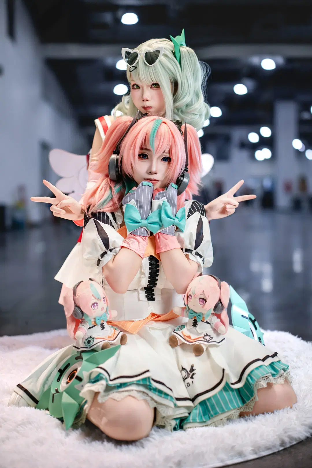【ゼンレスゾーンゼロ アリア/千夏 コスプレ】妄想エンジェルのイベント ペアコスプレ写真 - 音吾音吾音 - 2枚目