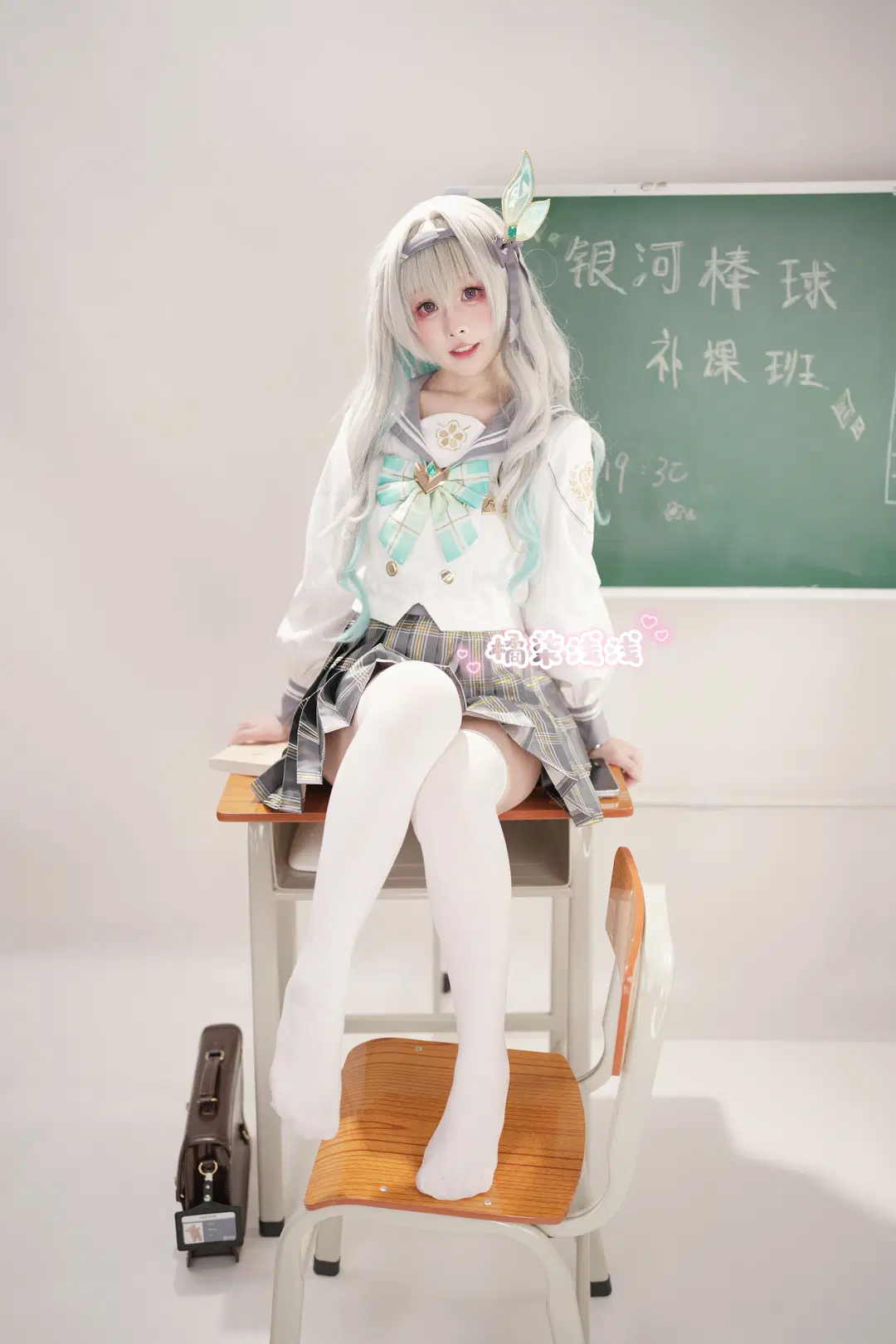 Honkai: Star Rail, Firefly cosplay, White stockings