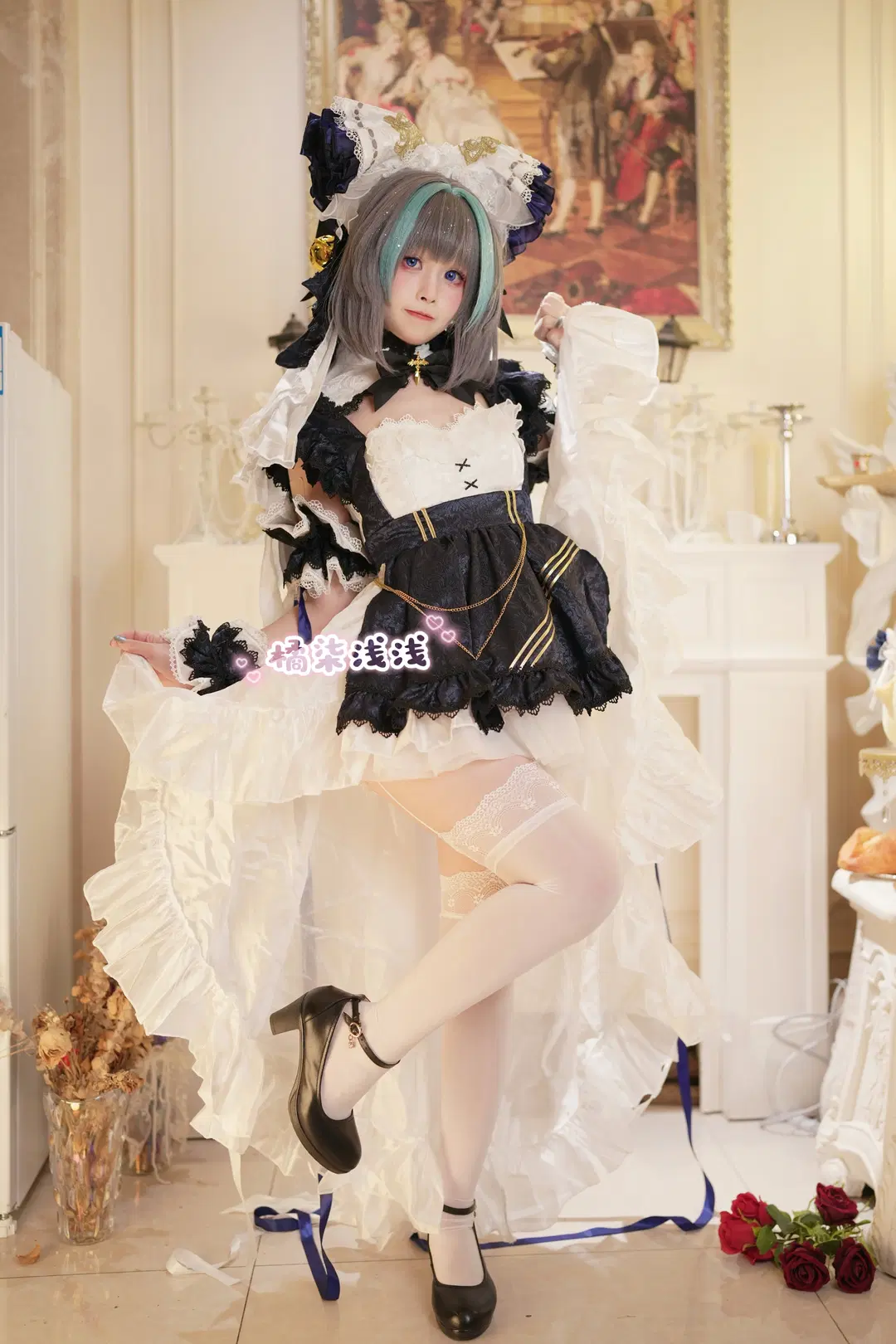 【柴郡cos】碧蓝航线女仆至上主义，今日份的猫猫女仆已送达