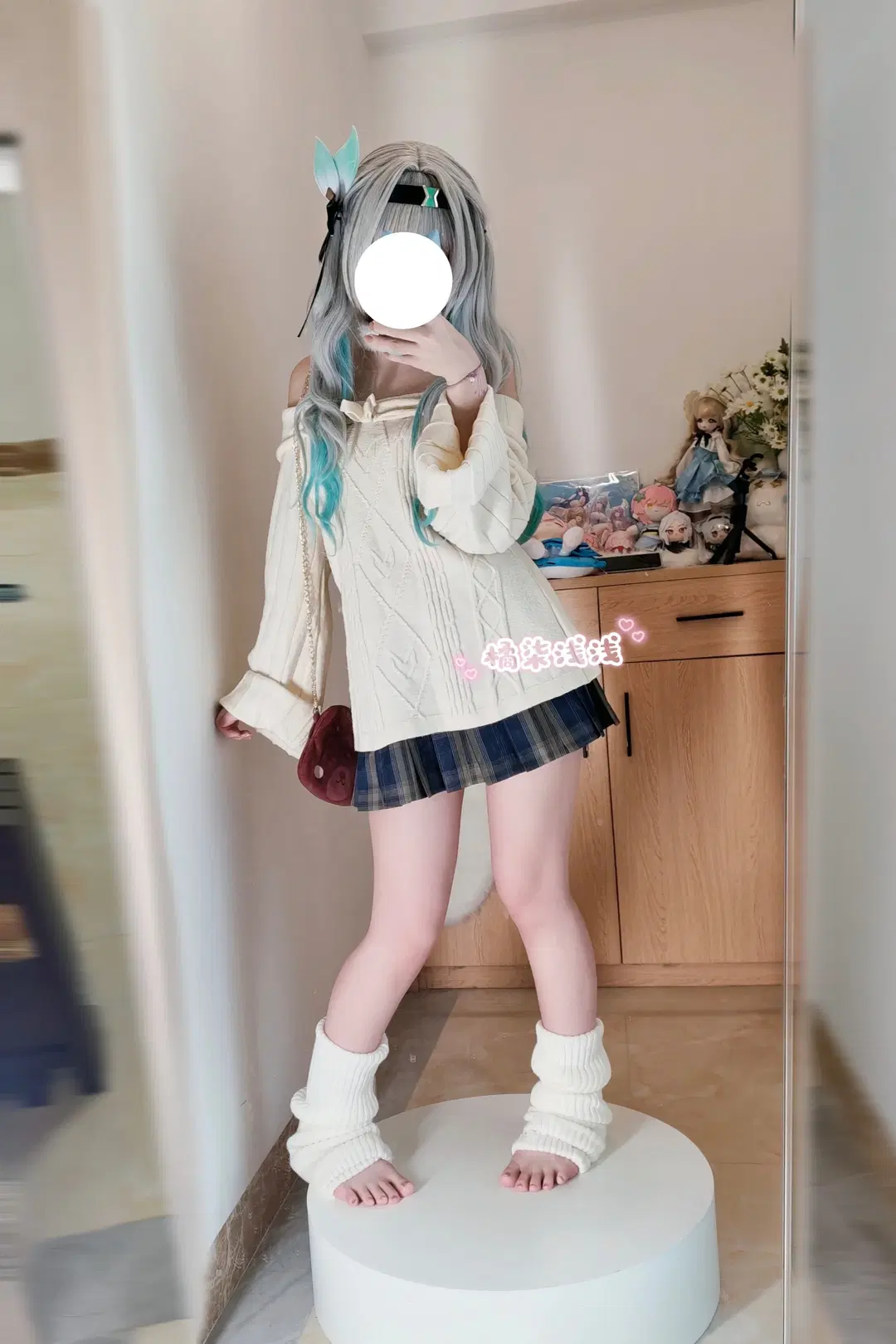 【流萤cos】出门前的准备，换上日常感穿搭也很可爱