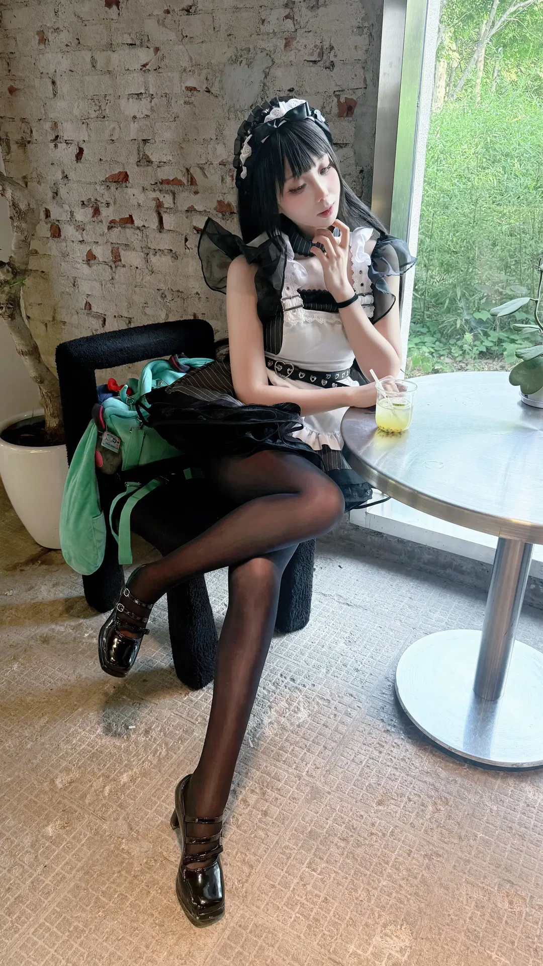 No Matter How Bitter the Coffee, Nothing Can Stop Me from Taking Photos in a Maid Outfit by 酷bear🐻 - Image 2