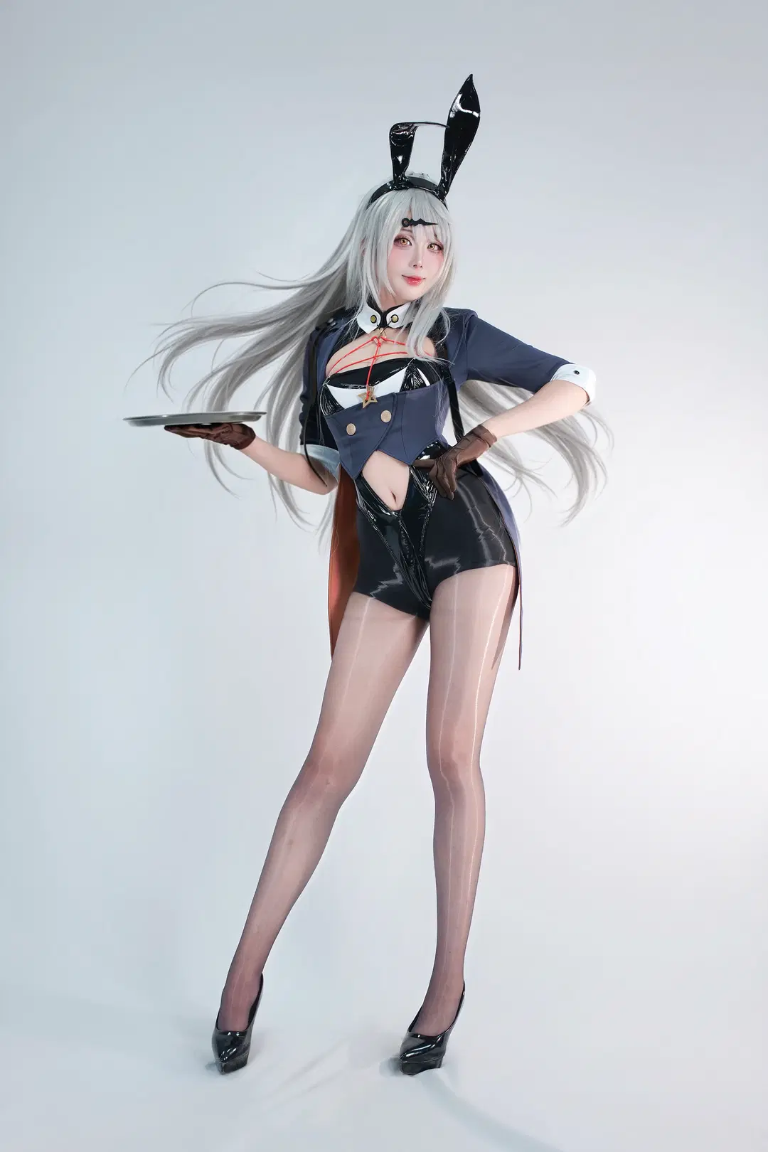 二次元, 漫展返图, 兔女郎, 仪玄cos, 丝袜