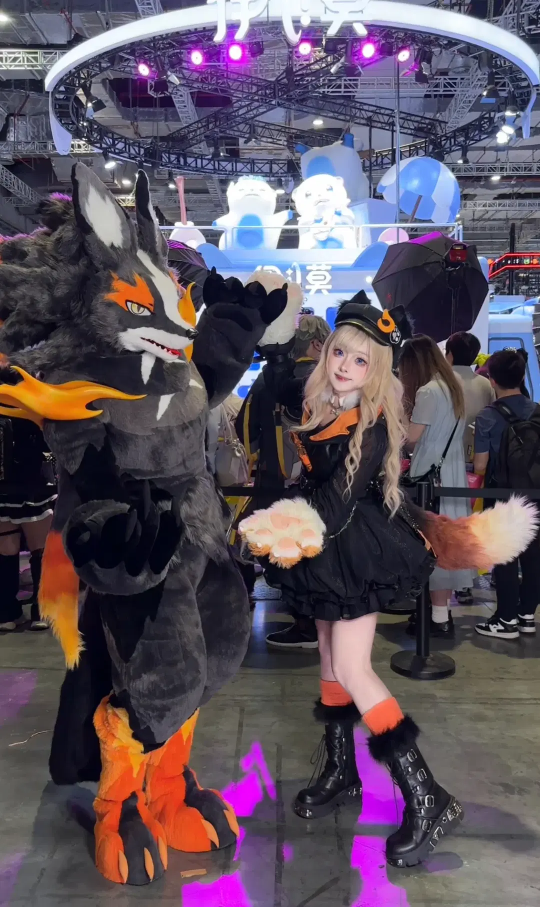 イベント写真, 獣耳コスプレ, BW 2026, エンバーパップ コスプレ, アニィモ