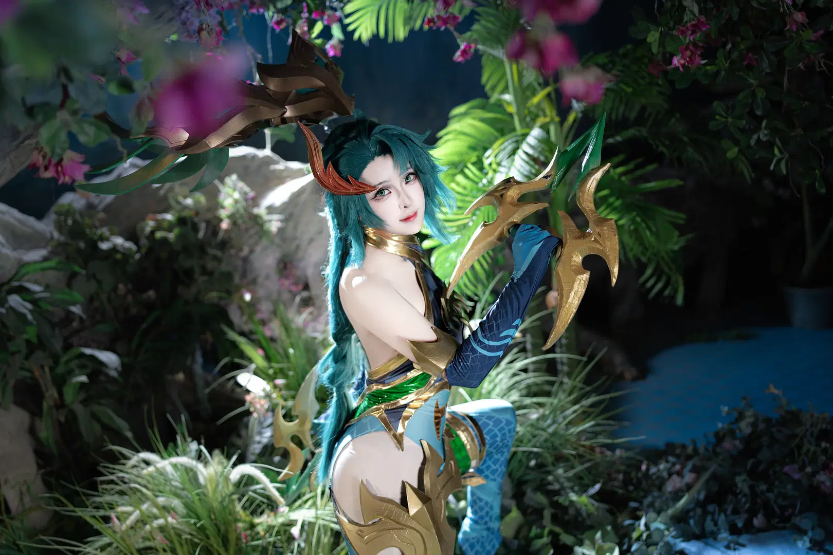 【Kai'Sa cosplay】League of Legends Lagoon Dragon Kai'Sa: An All-Out Battle by 矢泽焰焰子 - Image 4