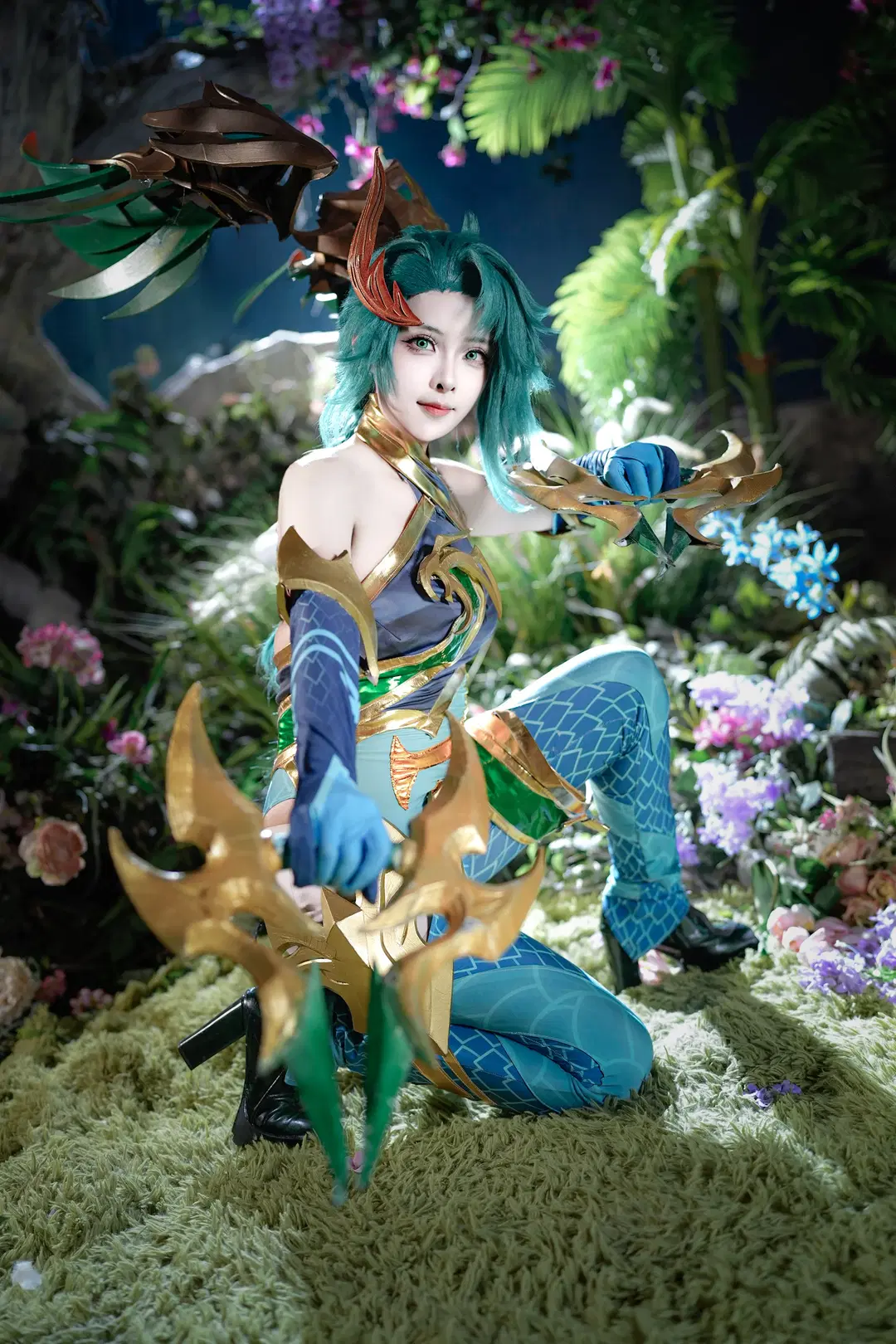 【Kai'Sa cosplay】League of Legends Lagoon Dragon Kai'Sa: An All-Out Battle by 矢泽焰焰子 - Image 6