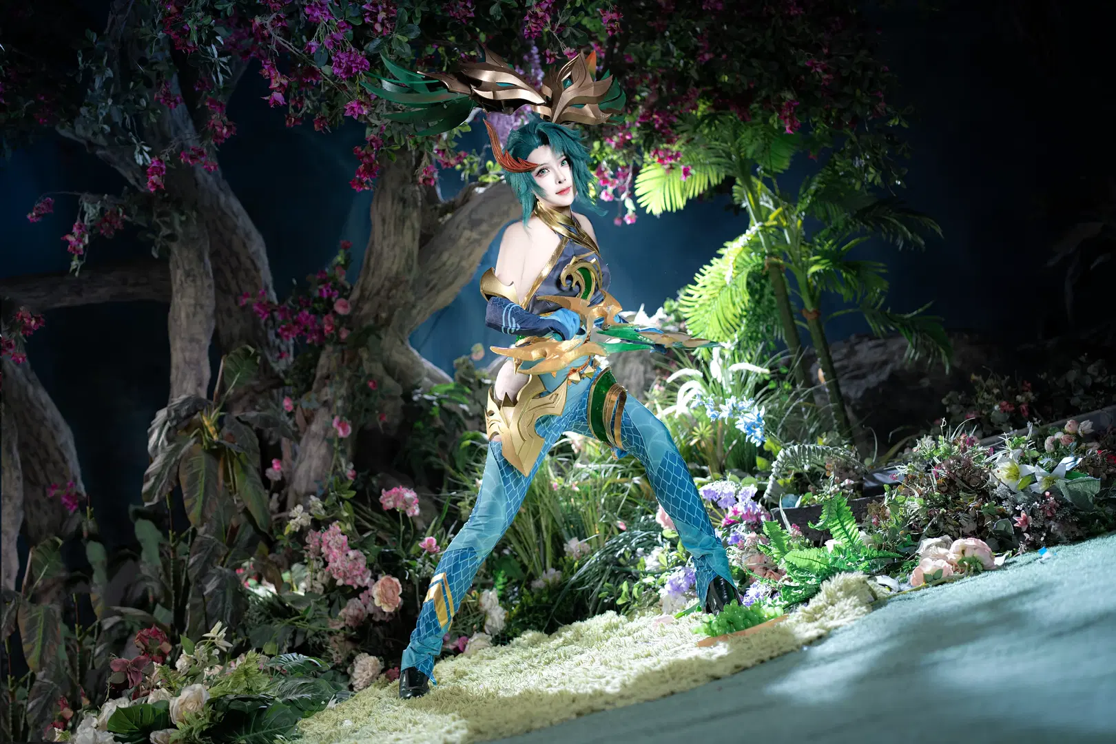 【Kai'Sa cosplay】League of Legends Lagoon Dragon Kai'Sa: An All-Out Battle by 矢泽焰焰子 - Image 8