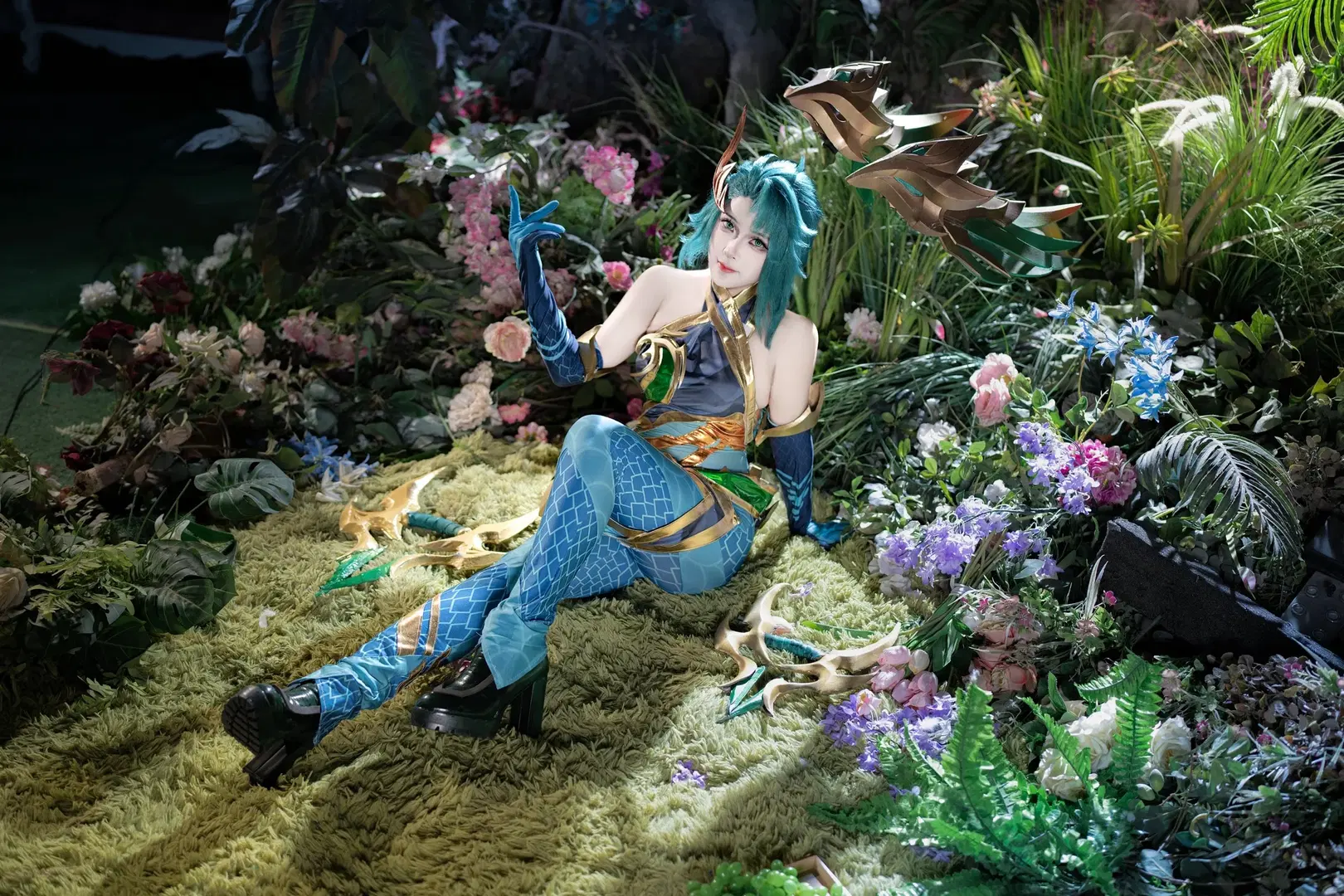 【Kai'Sa cosplay】League of Legends Lagoon Dragon Kai'Sa: An All-Out Battle by 矢泽焰焰子 - Image 9