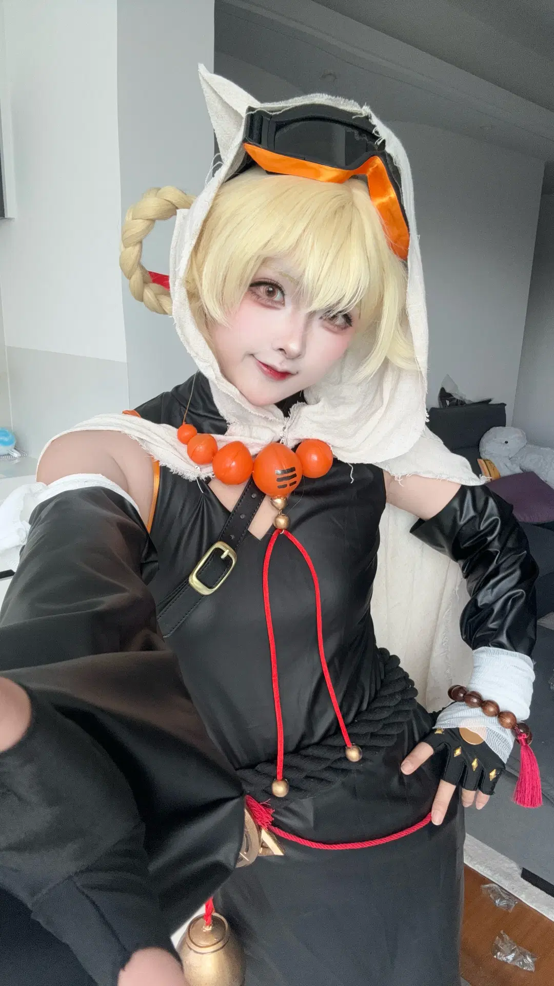 【ヤフォダコスプレ】『原神』ファントムハンター 自作コスプレ衣装の制作記録 - 矢泽焰焰子 - 2枚目