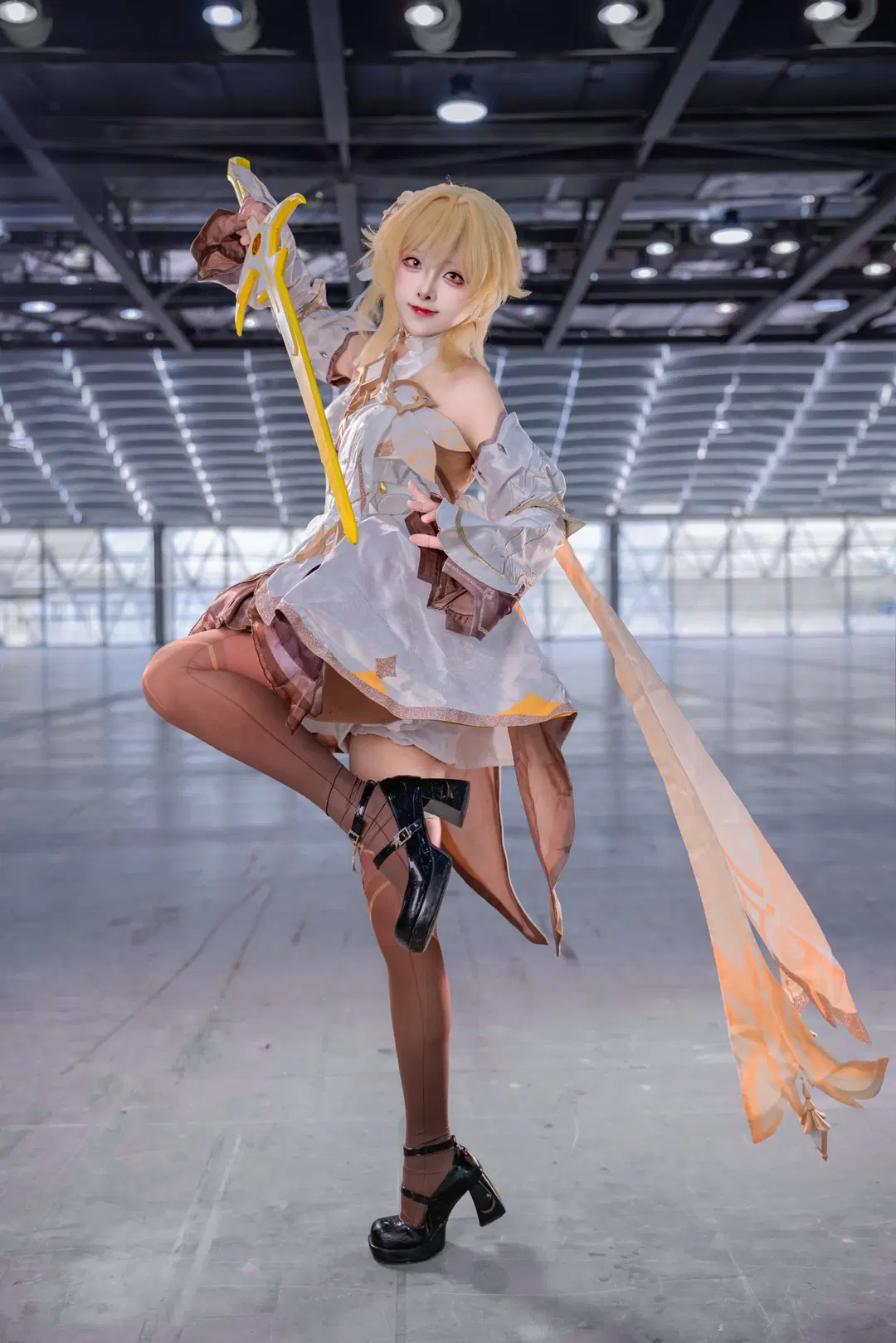 原神, cosplay, 漫展返圖, 熒cos, 絲襪