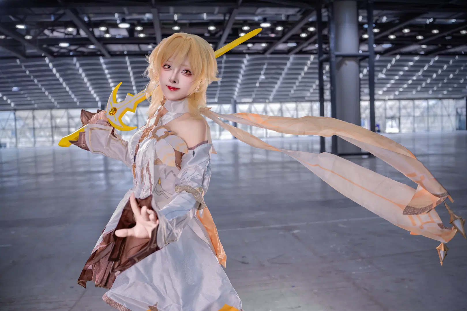 【蛍 コスプレ】『原神』イベント写真：手動のリボン飛ばしは本気で腕力が試される - 矢泽焰焰子 - 5枚目