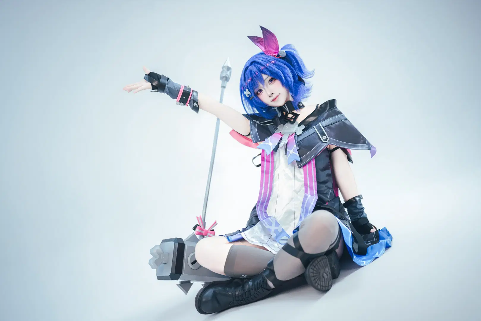 【布倫妮cos】原神魔女獵人的高燃戰鬥瞬間 - 矢泽焰焰子 - 第2張