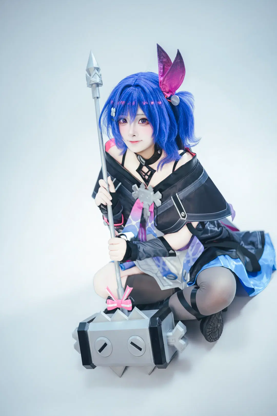 【布倫妮cos】原神魔女獵人的高燃戰鬥瞬間 - 矢泽焰焰子 - 第6張