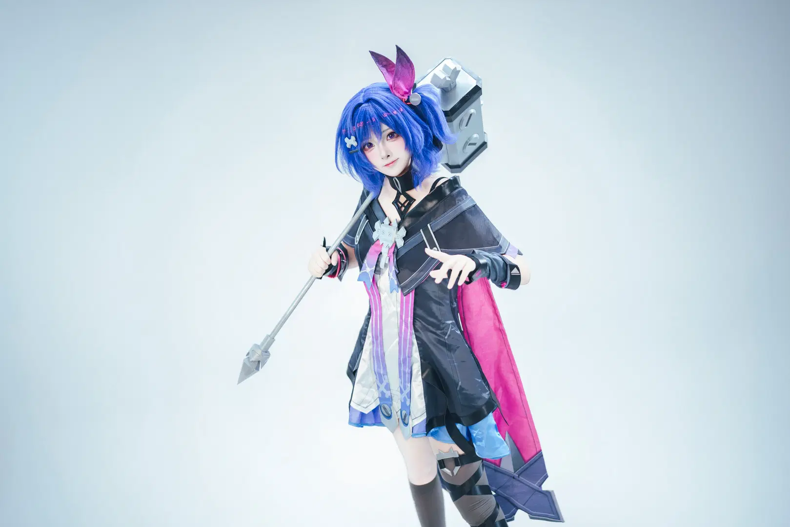 【布倫妮cos】原神魔女獵人的高燃戰鬥瞬間 - 矢泽焰焰子 - 第9張