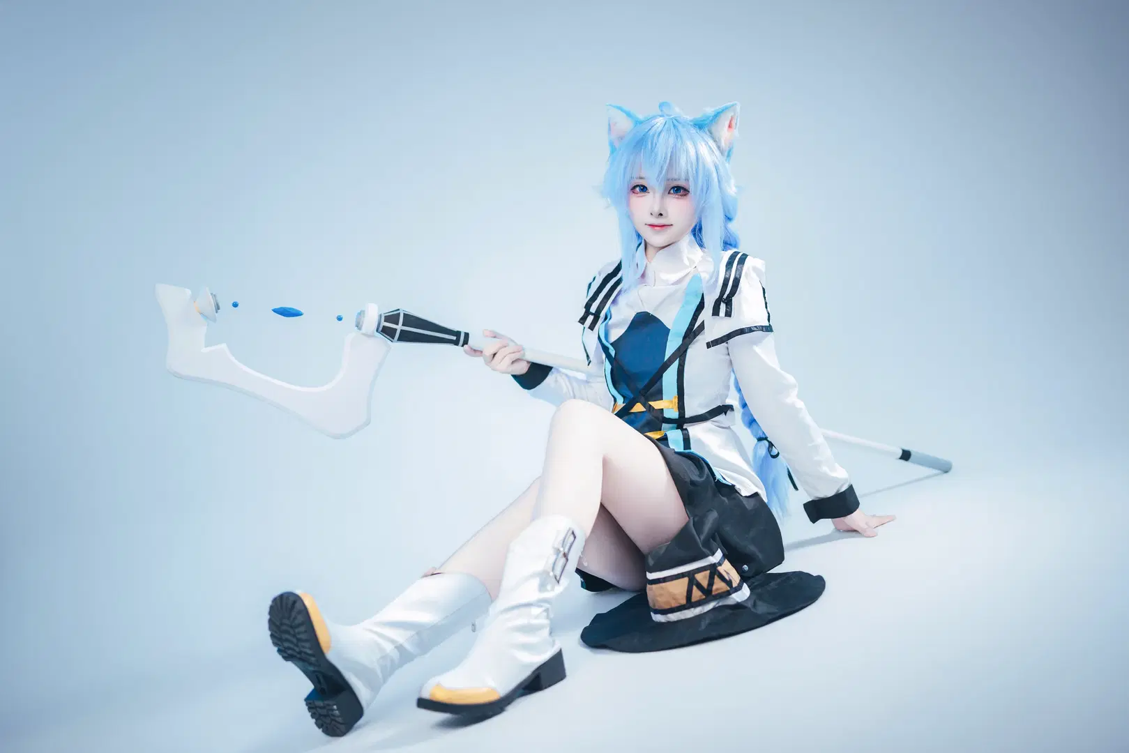 【洛琪希cos】无职转生蓝妈妈的魔法正片 - 矢泽焰焰子 - 第2张