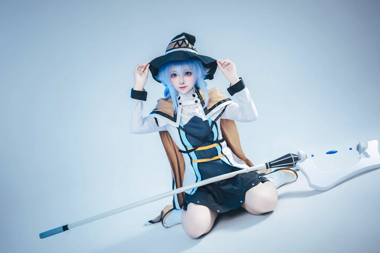 【洛琪希cos】无职转生蓝妈妈的魔法正片 - 矢泽焰焰子 - 第3张