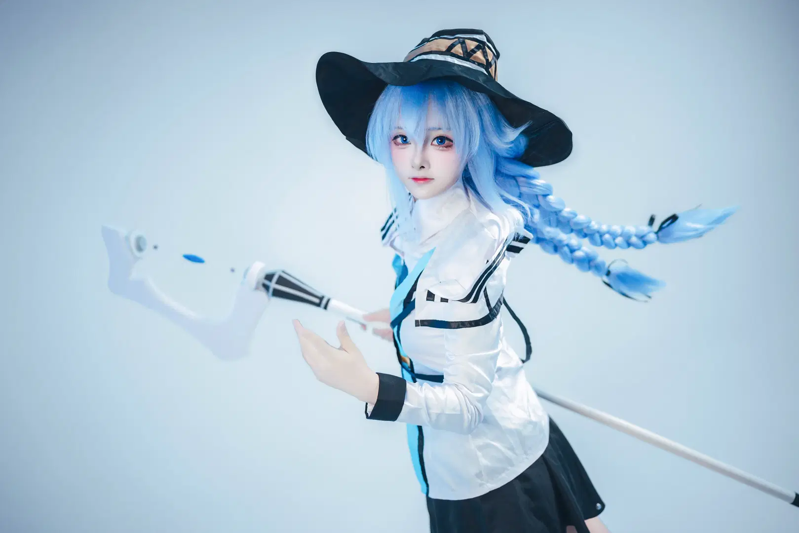 【洛琪希cos】无职转生蓝妈妈的魔法正片 - 矢泽焰焰子 - 第4张