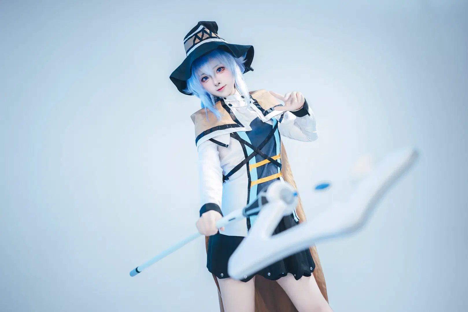 【洛琪希cos】无职转生蓝妈妈的魔法正片 - 矢泽焰焰子 - 第5张