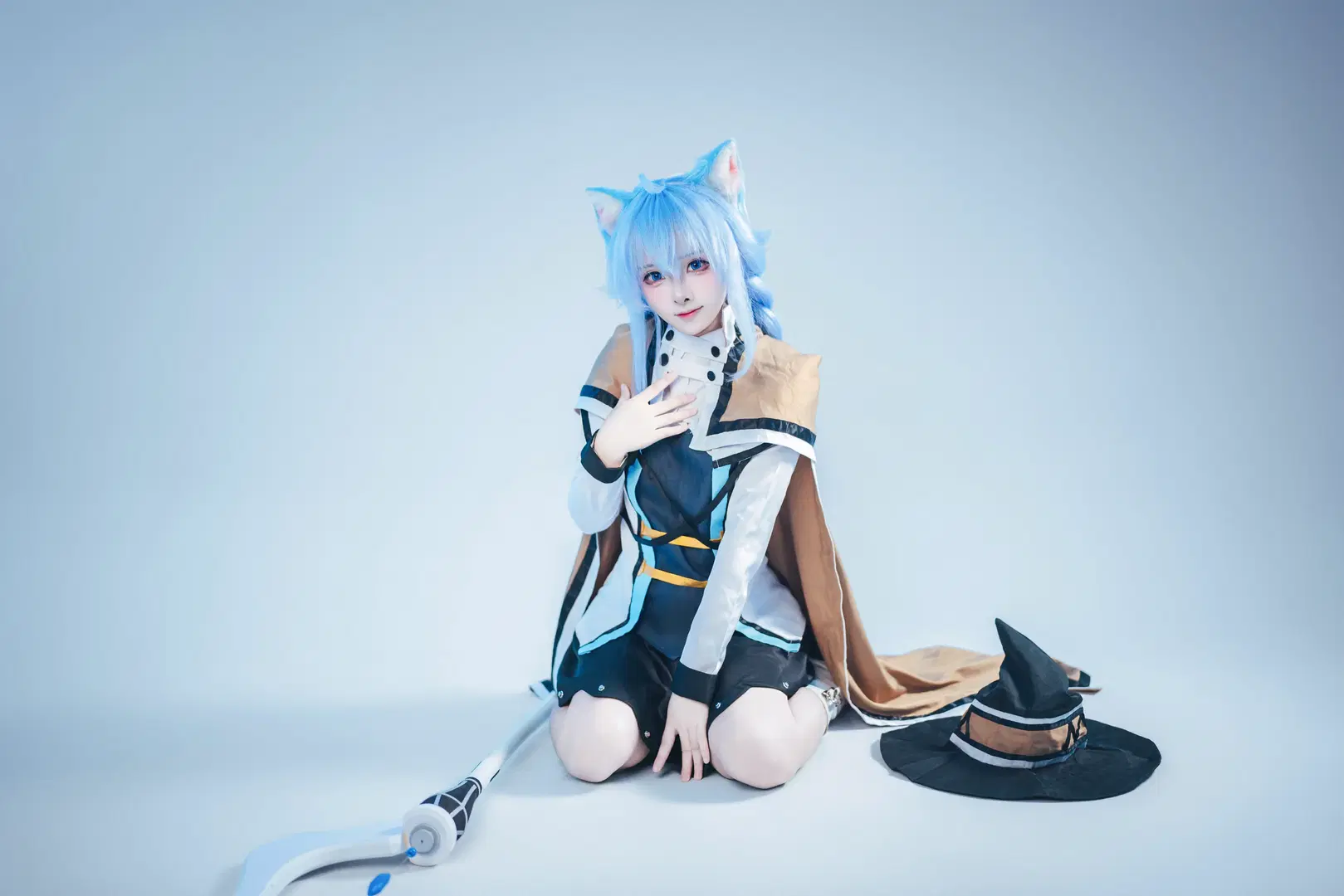 【洛琪希cos】无职转生蓝妈妈的魔法正片 - 矢泽焰焰子 - 第6张