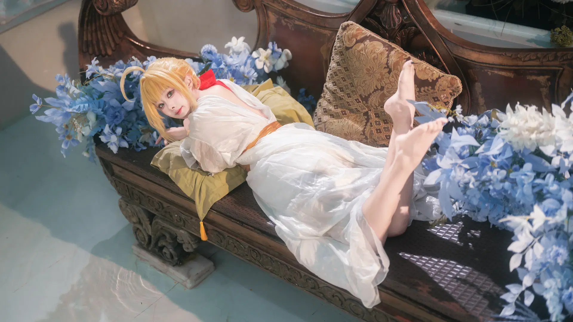 Anime-style photography, Fate, Nero Cosplay, Cosplay photoshoot, Game character cosplay