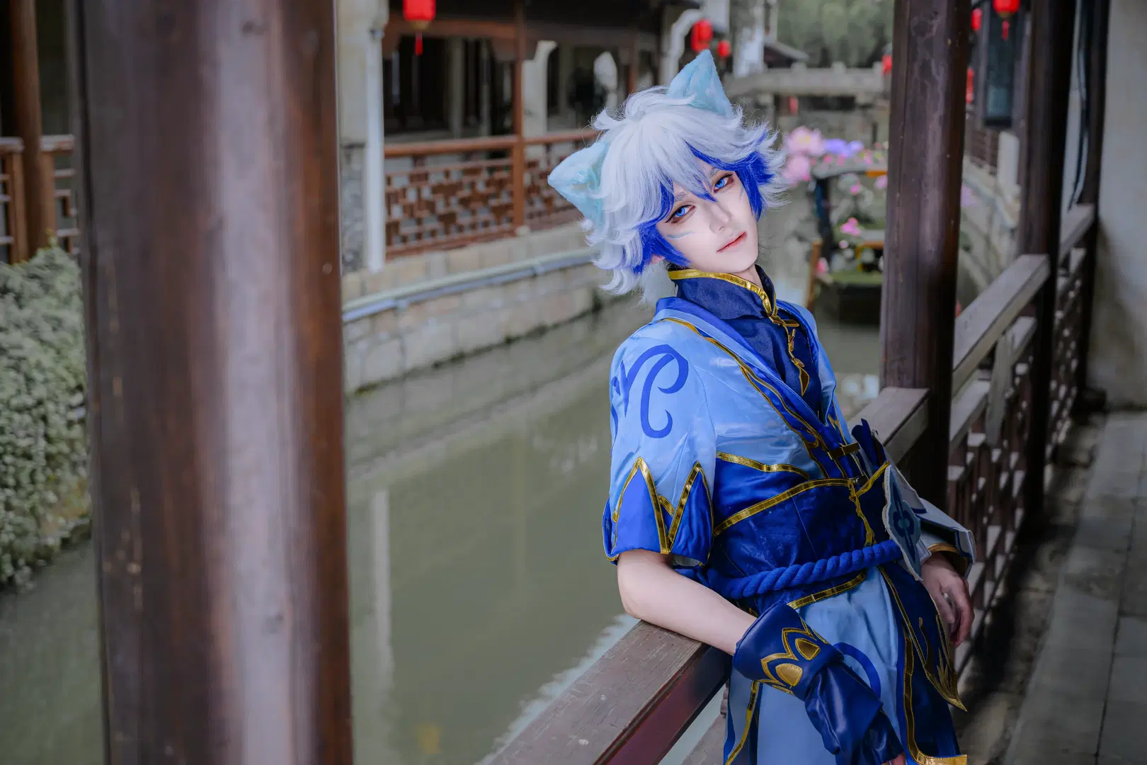 [Lux cosplay] League of Legends Porcelain: Qixi Festival Duo Photoshoot by 矢泽焰焰子 - Image 10