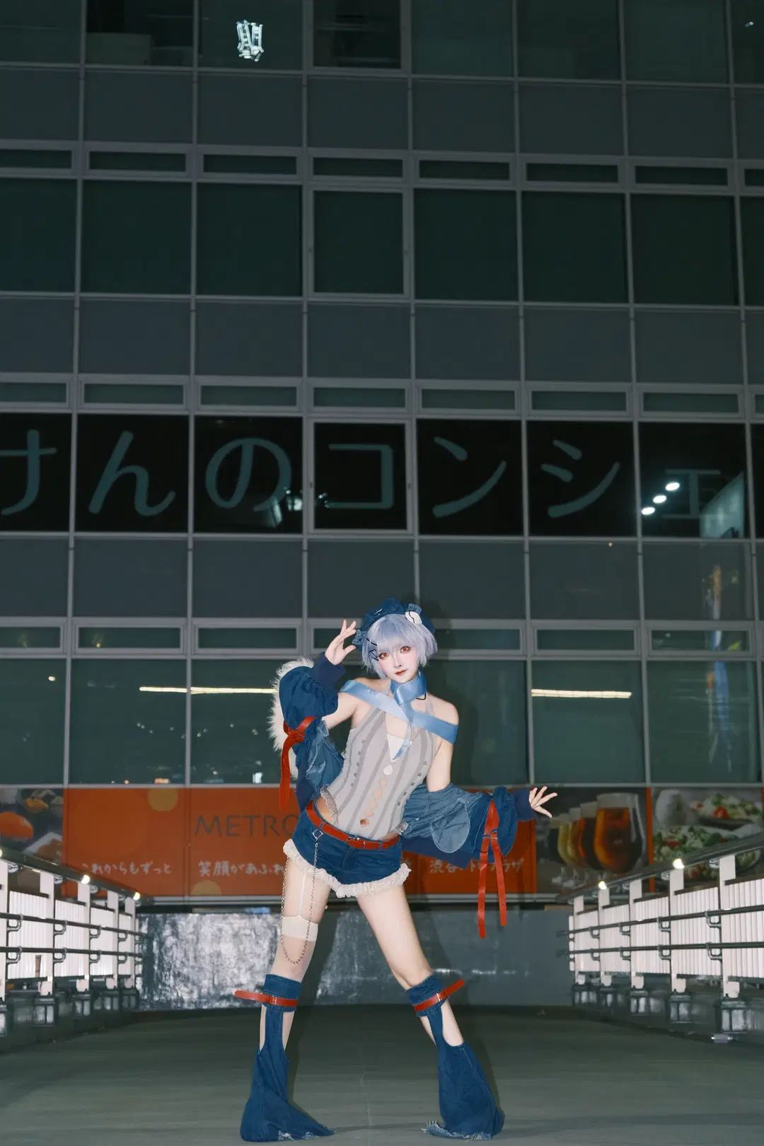 【綾波レイコスプレ】新世紀エヴァンゲリオン 渋谷ストリート夜景記録 - 矢泽焰焰子 - 9枚目