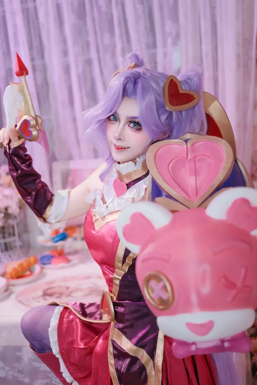 [Jinx cosplay] League of Legends 15th Anniversary: Heartseeker Jinx Limited Skin Photoshoot by 矢泽焰焰子 - Image 10