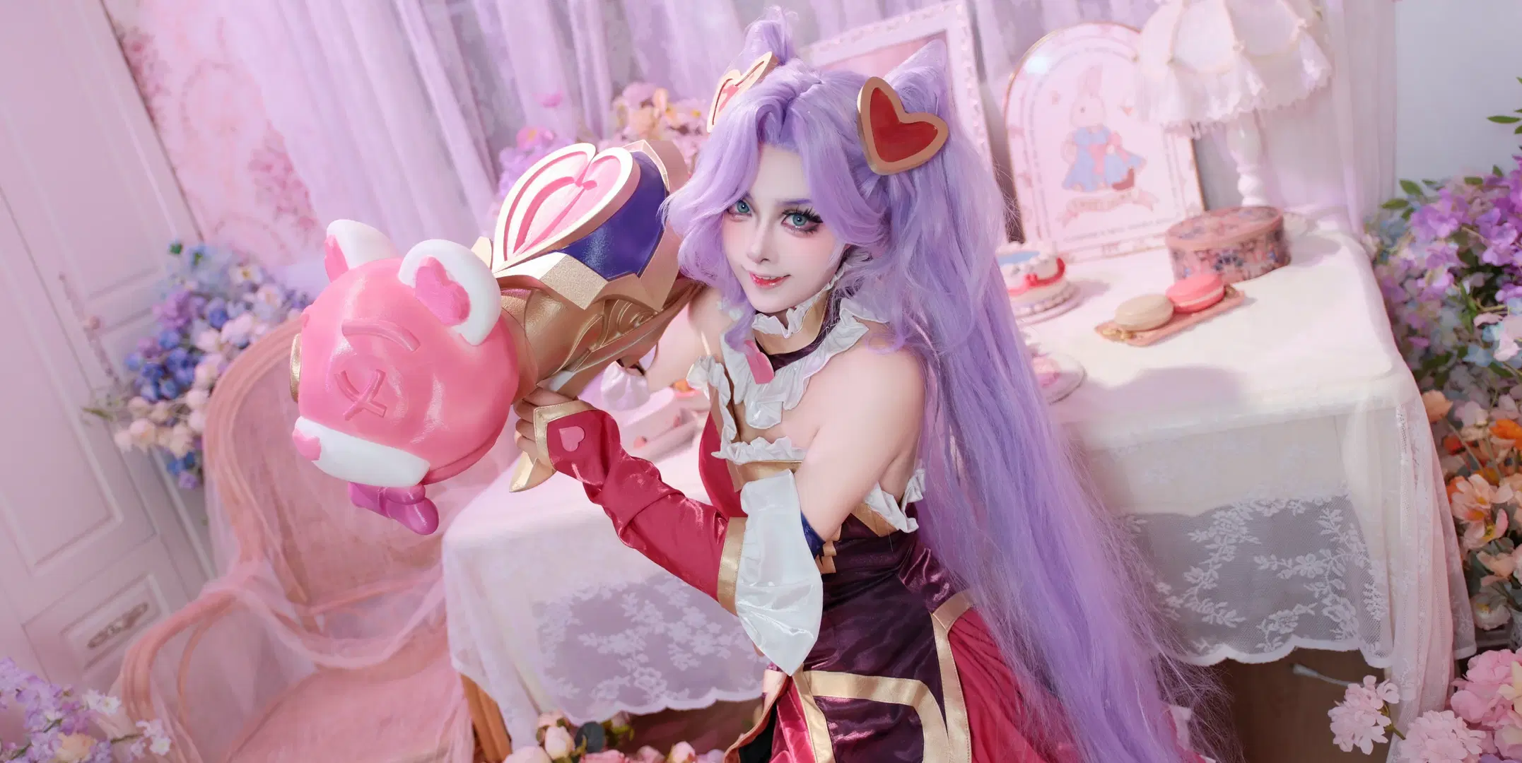 [Jinx cosplay] League of Legends 15th Anniversary: Heartseeker Jinx Limited Skin Photoshoot by 矢泽焰焰子 - Image 11