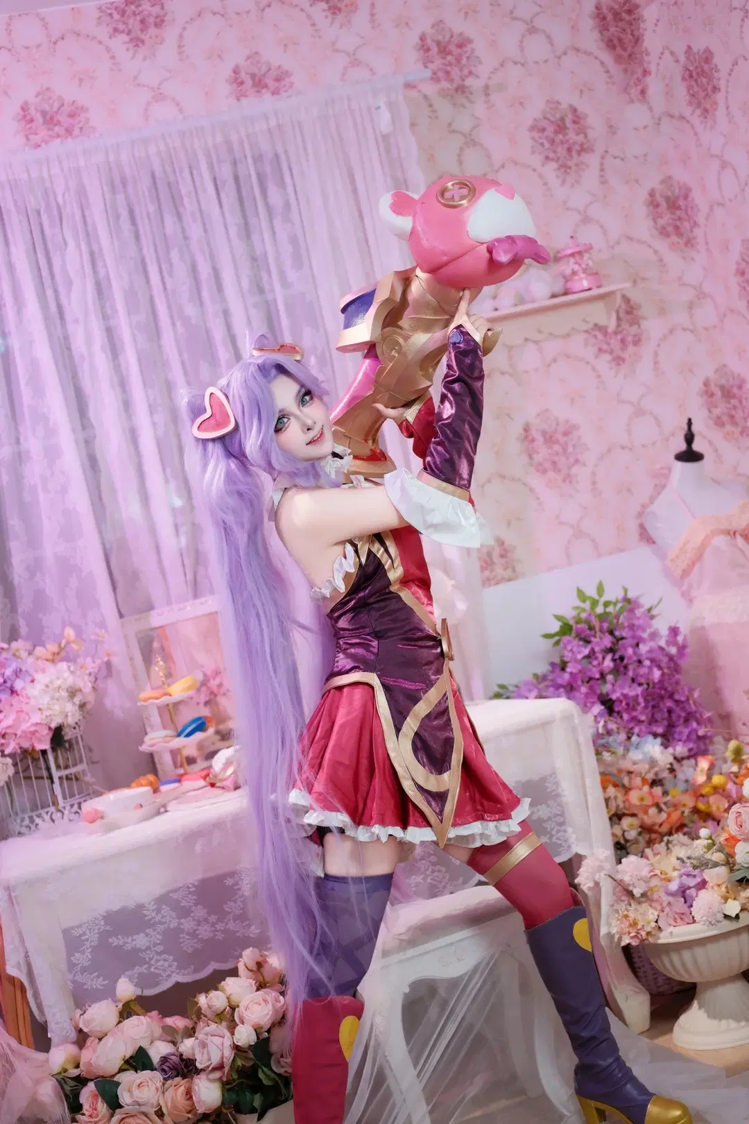 [Jinx cosplay] League of Legends 15th Anniversary: Heartseeker Jinx Limited Skin Photoshoot by 矢泽焰焰子 - Image 3